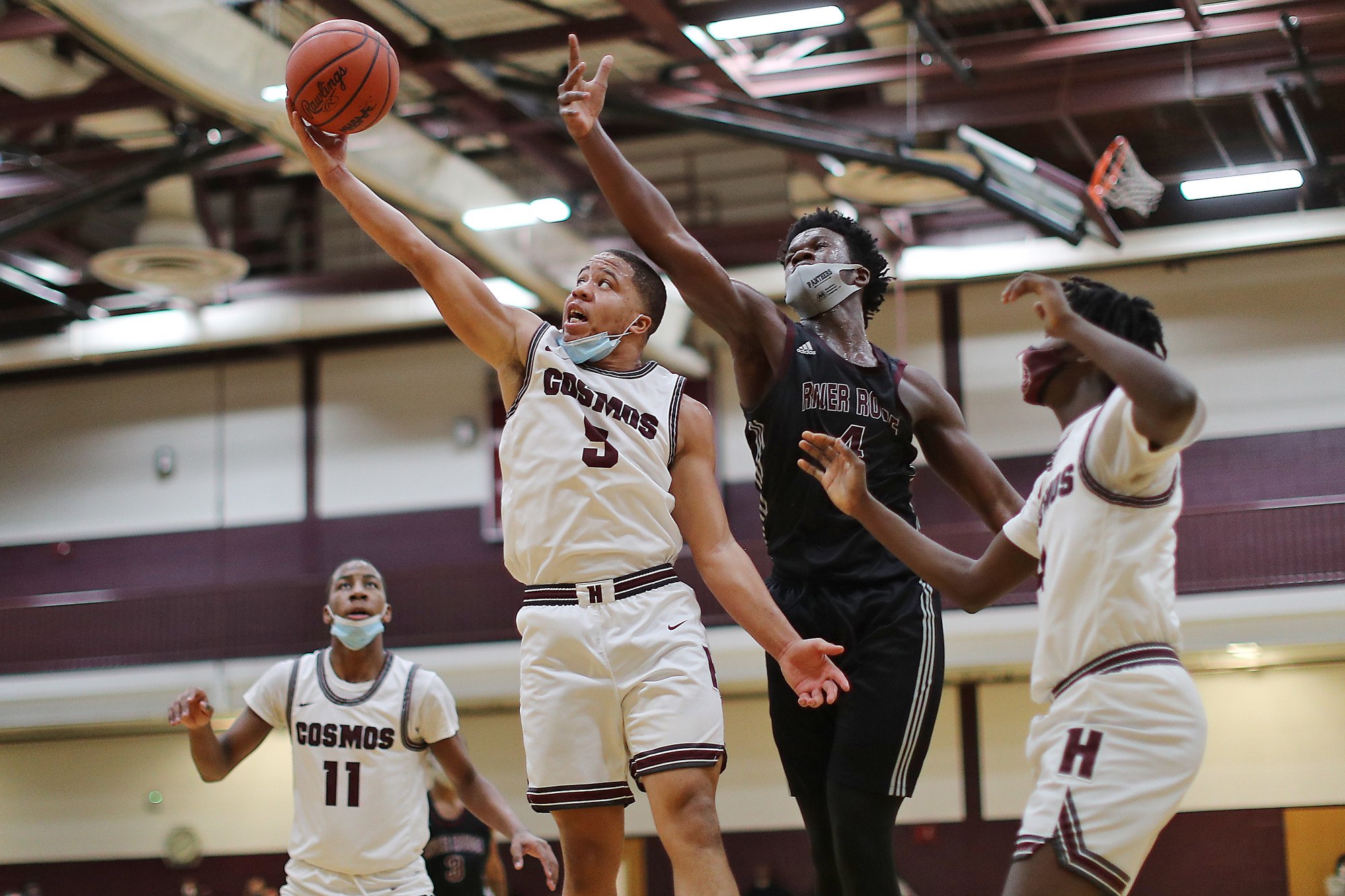 MHSAA basketball Hamtramck vs. River Rouge February 19, 2021