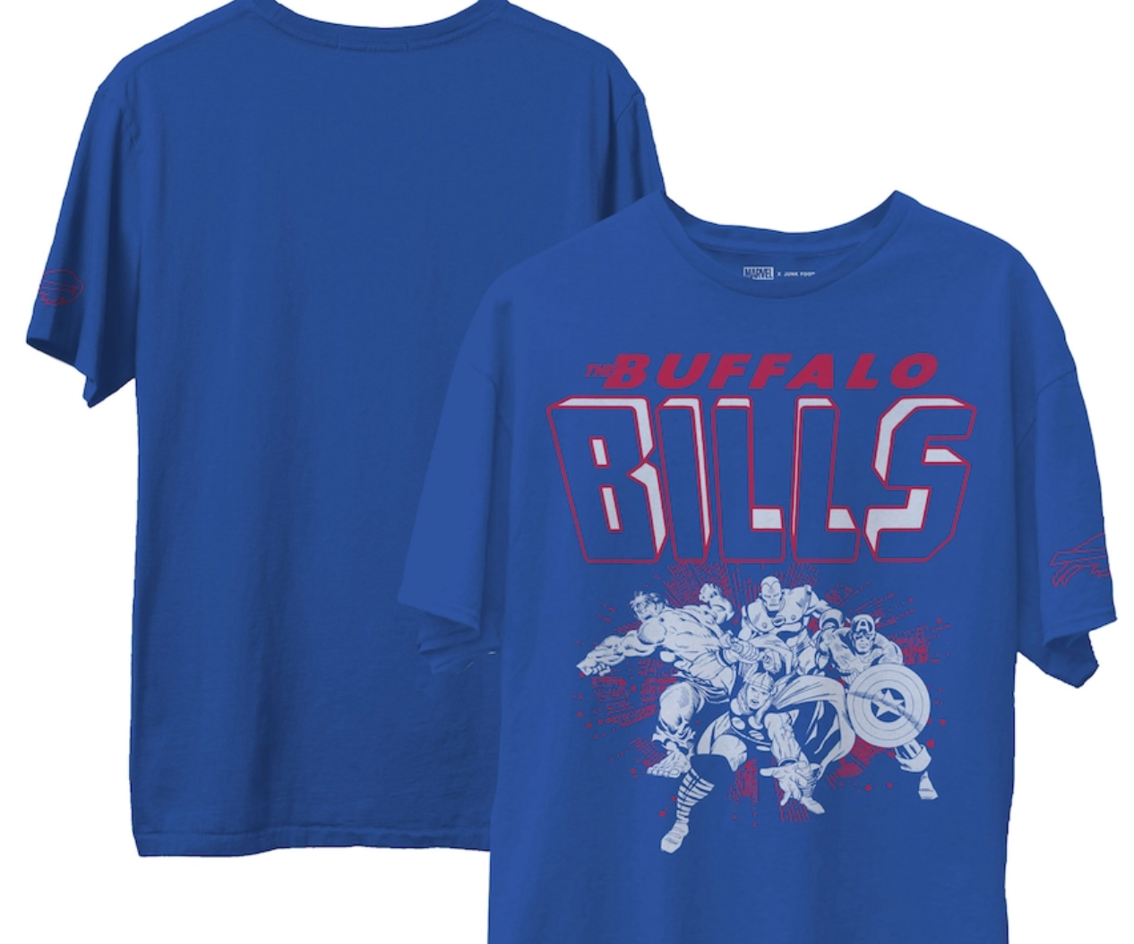 Disney x Junk Food x NFL Mickey Quarterback Giants Tee