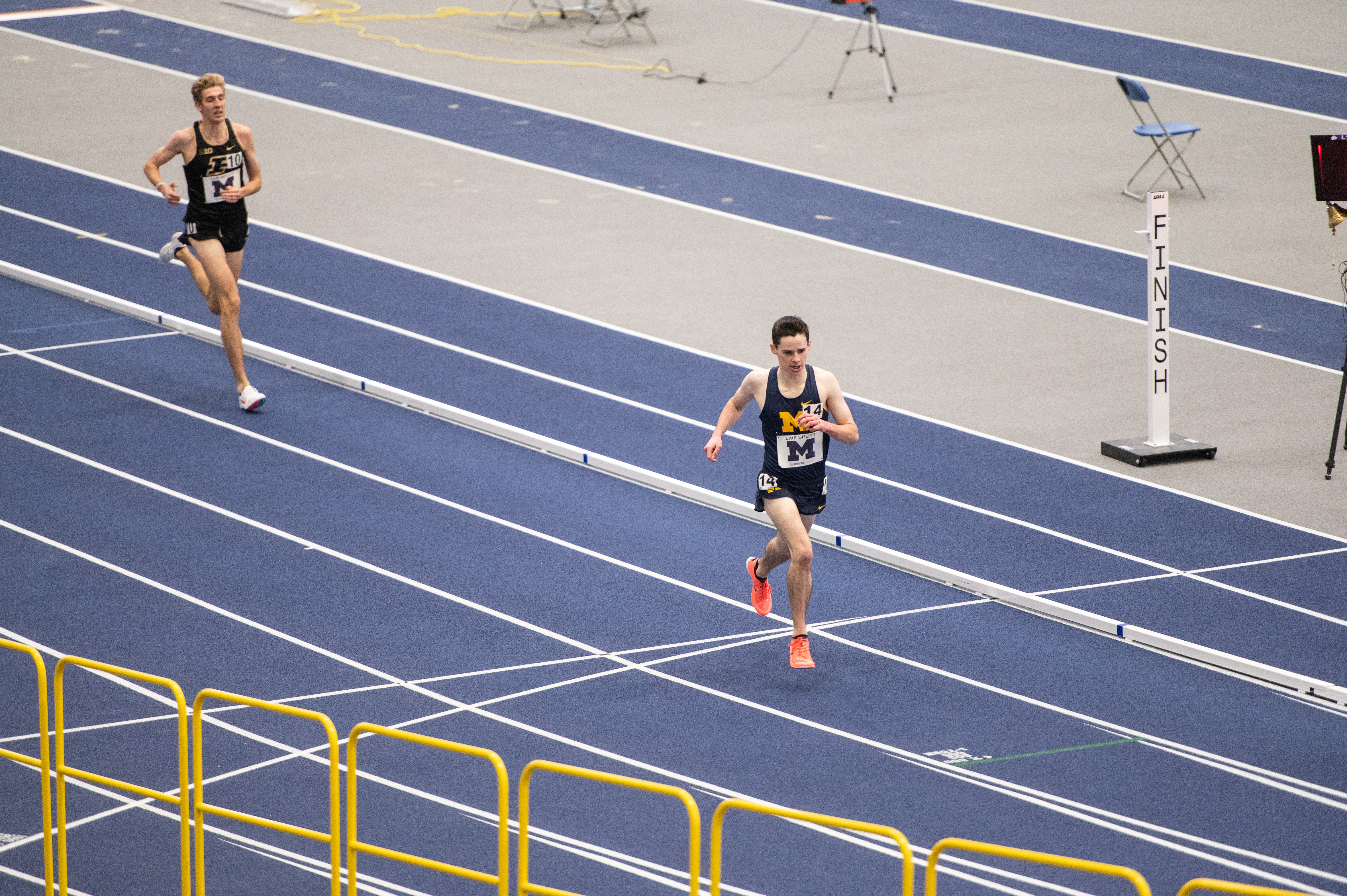 There's a new Tom Brady at Michigan and he runs track