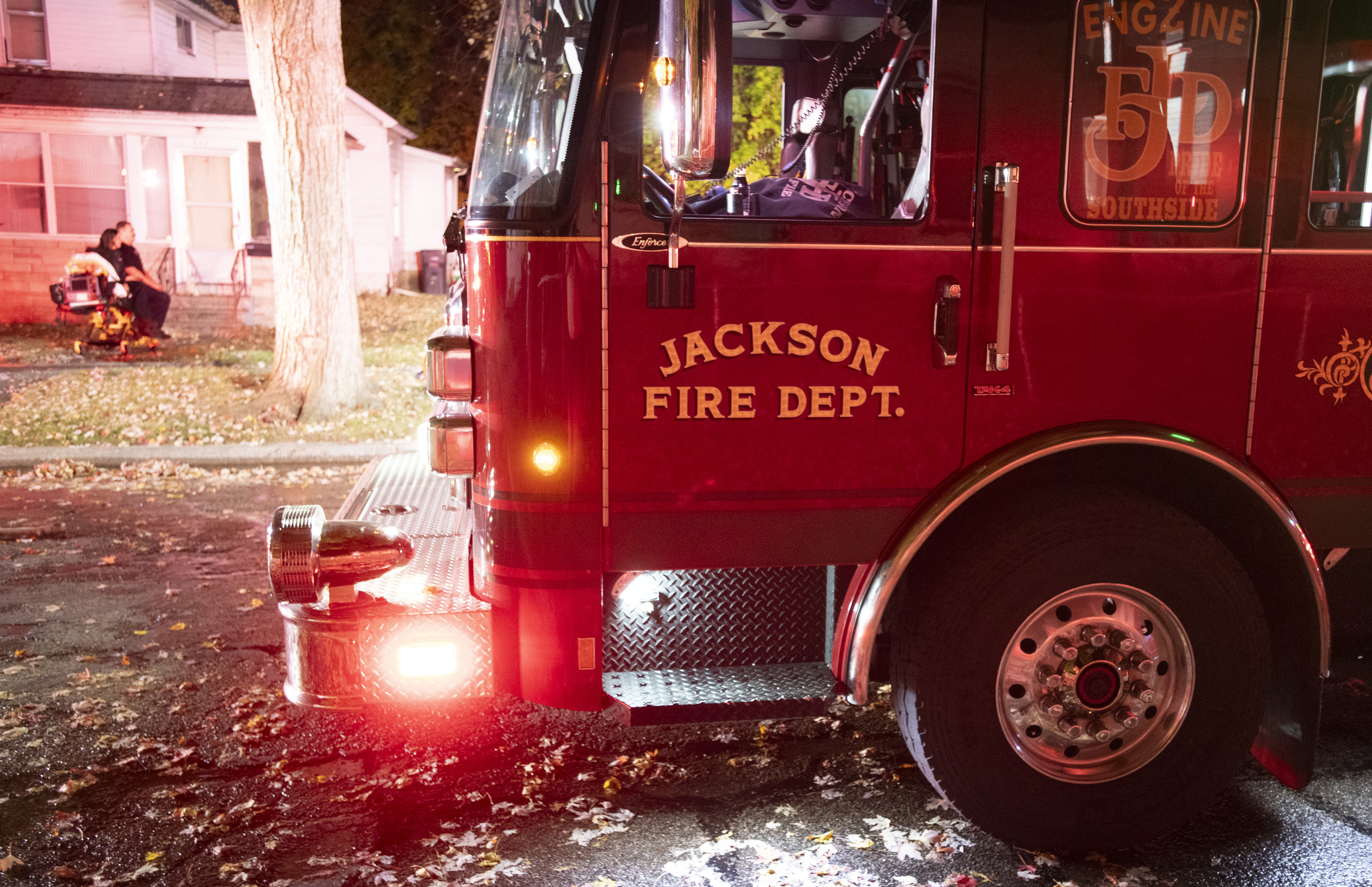 Fire on Wren Street in Jackson - mlive.com