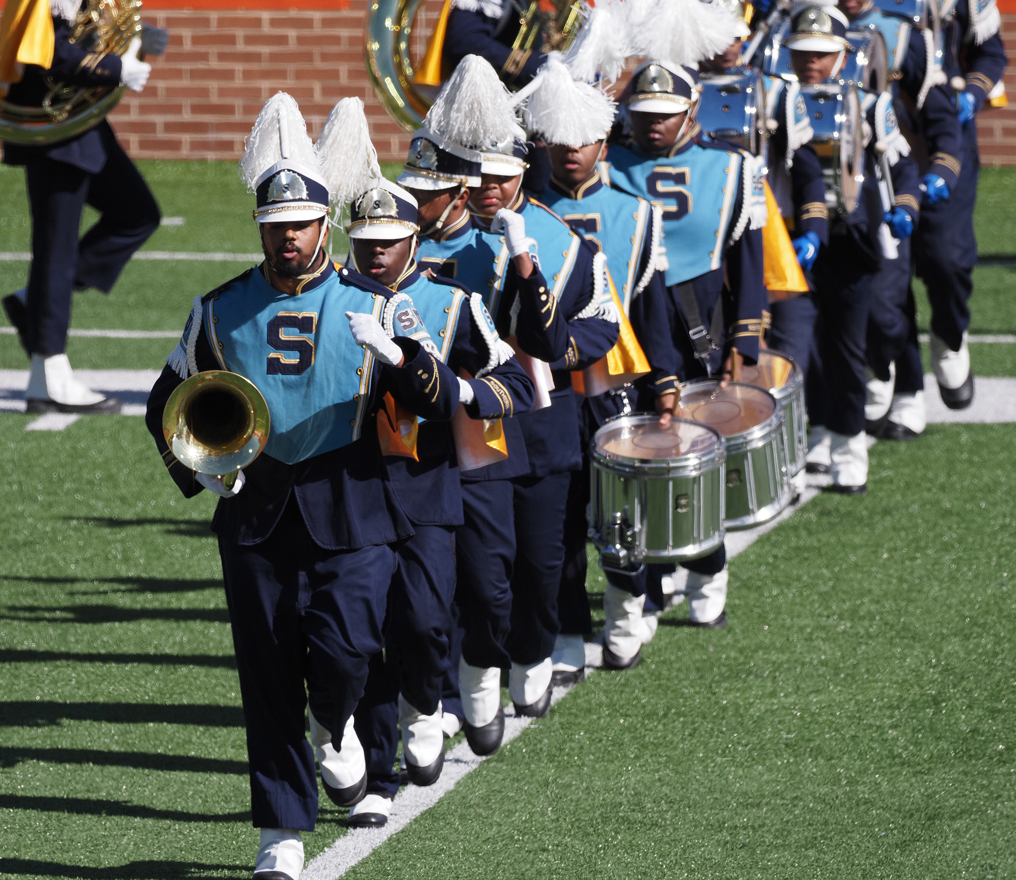 Redskins Marching Band and Drumline