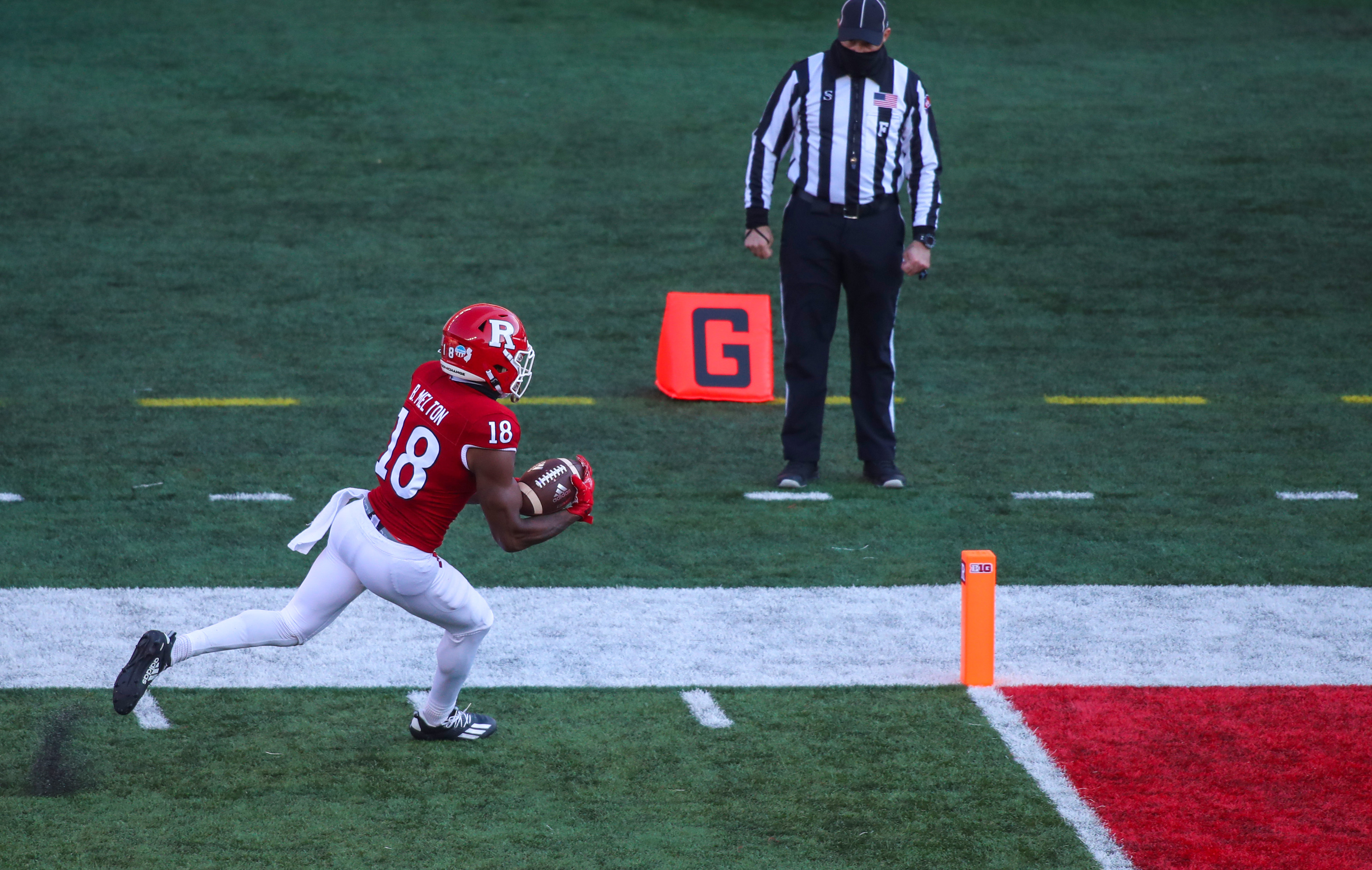 Mission Speed: Rutgers WR Bo Melton Runs Fast Time at NFL Combine