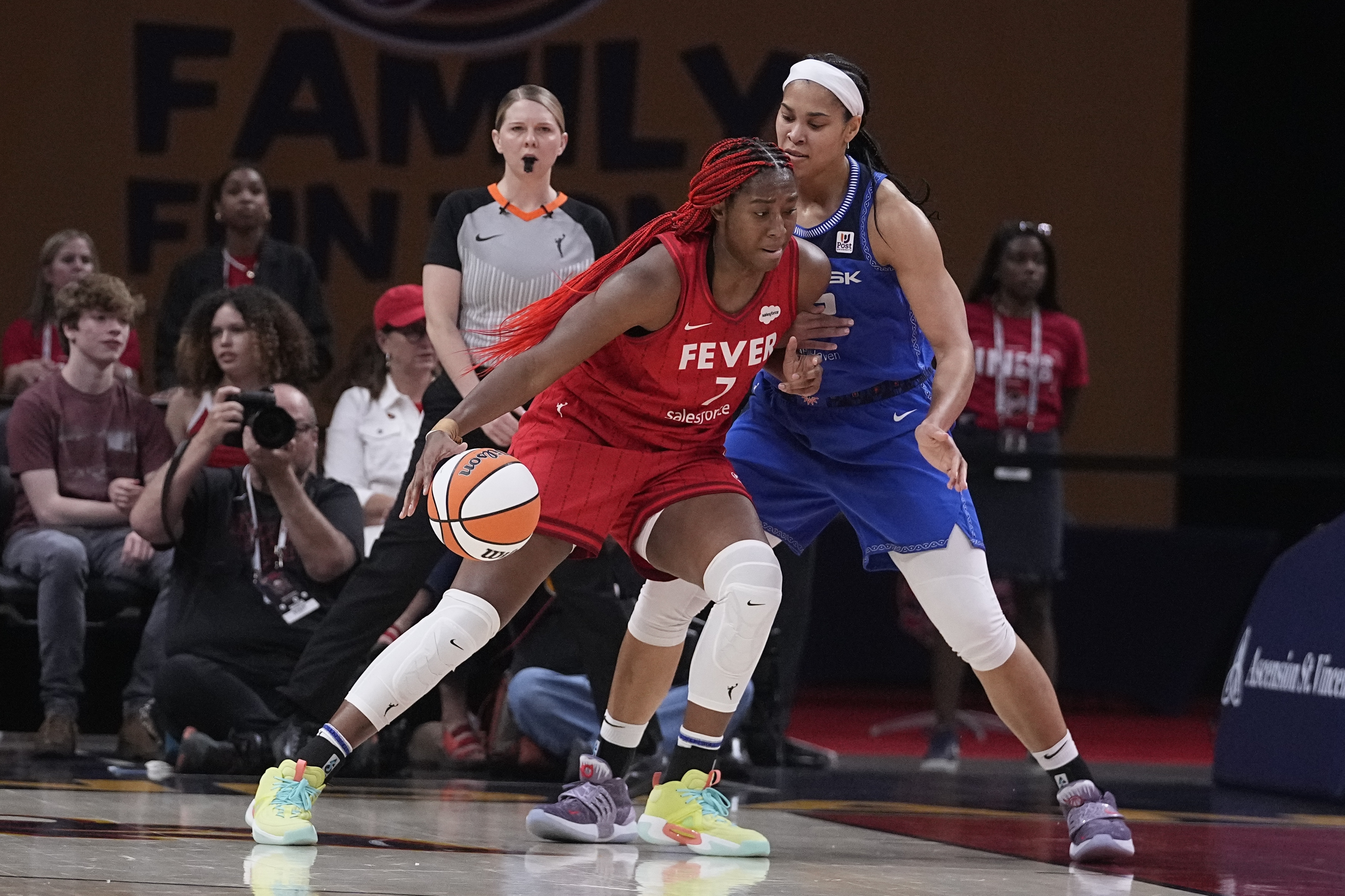WNBA draft: Aliyah Boston selected by Indiana Fever with No 1 overall pick, WNBA