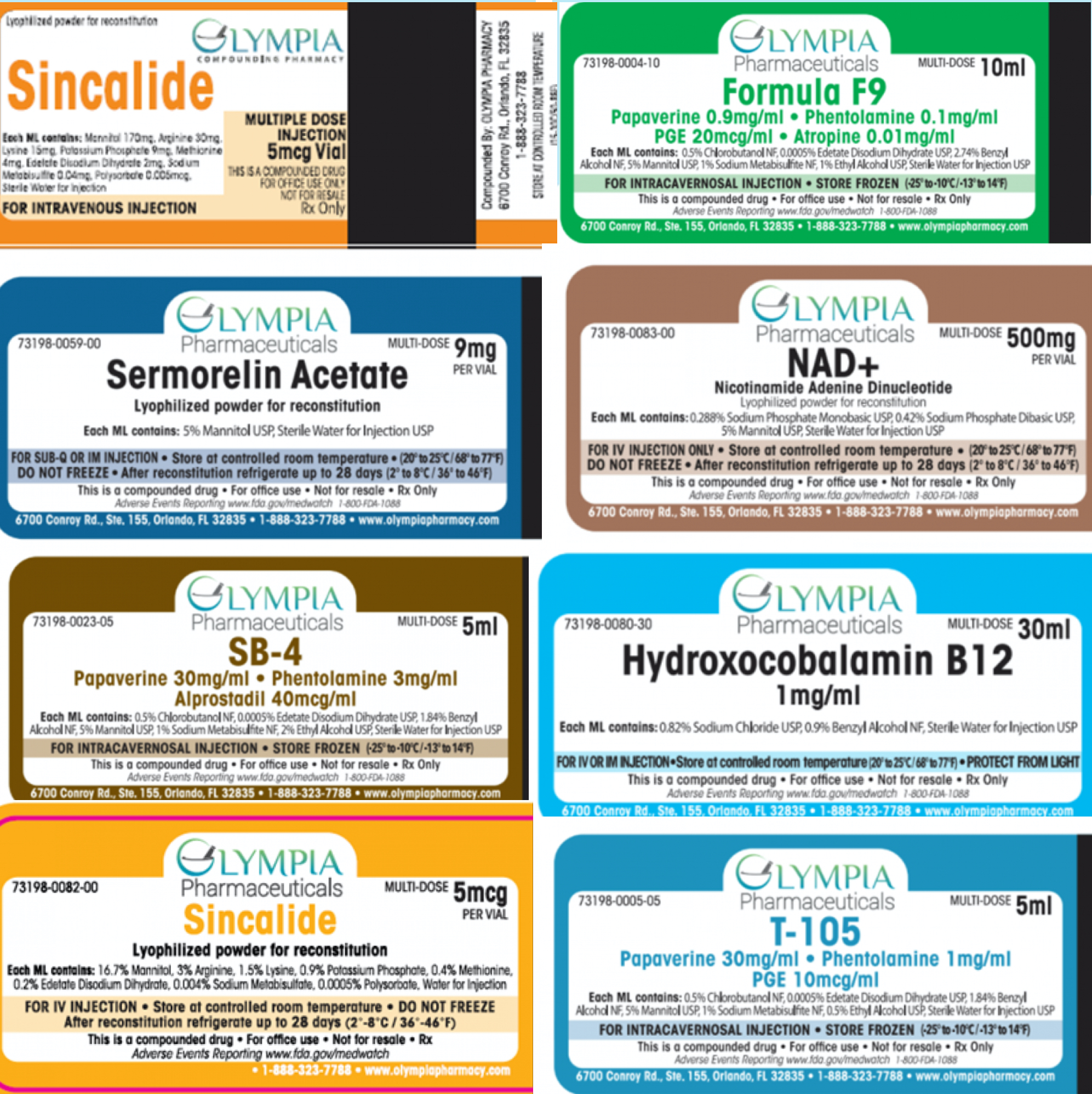 olympia pharmacy compounded tirzepatide Pharmacy recalls compounded drugs that may be too strong or too weak