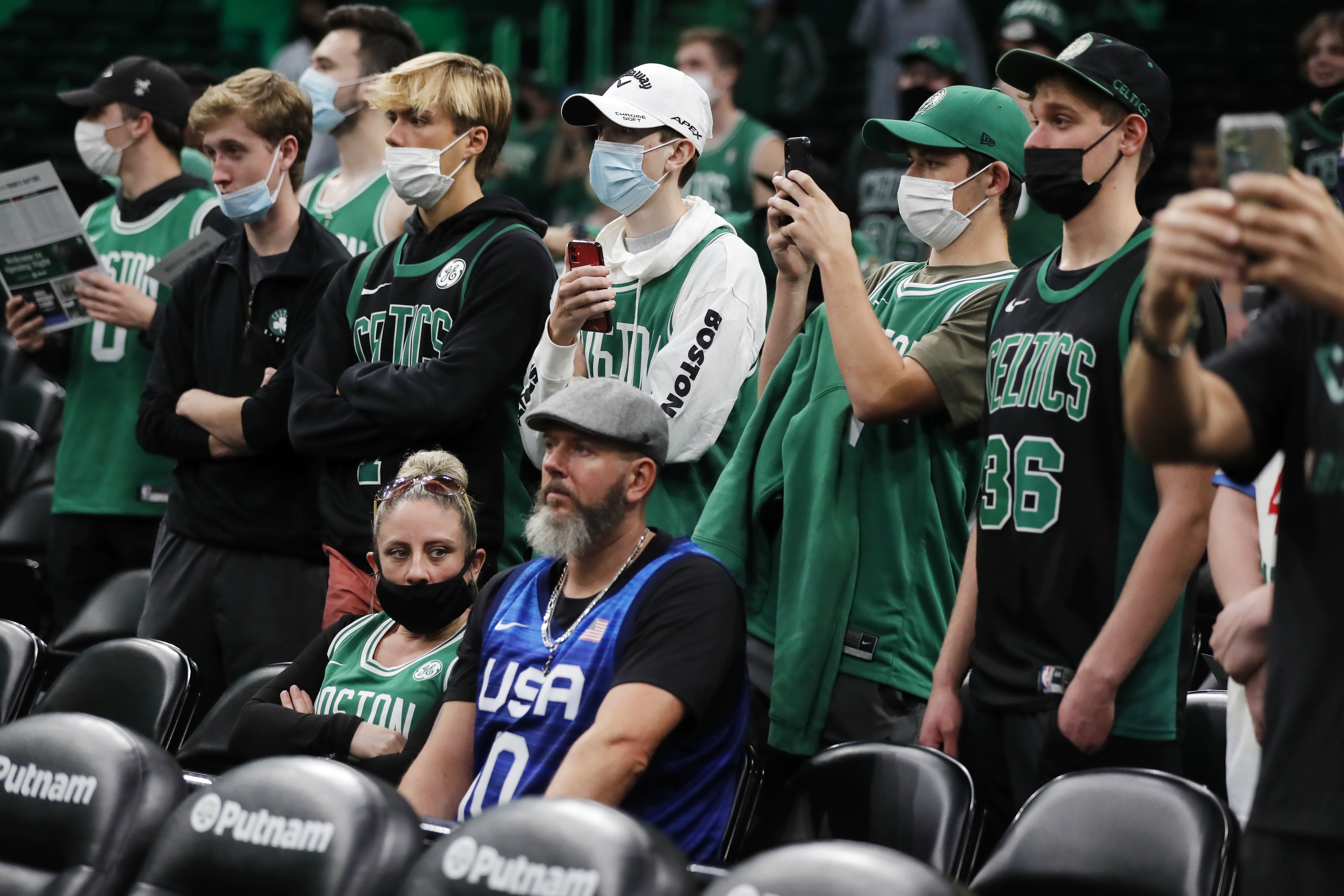 Celtics welcome fans back to TD Garden