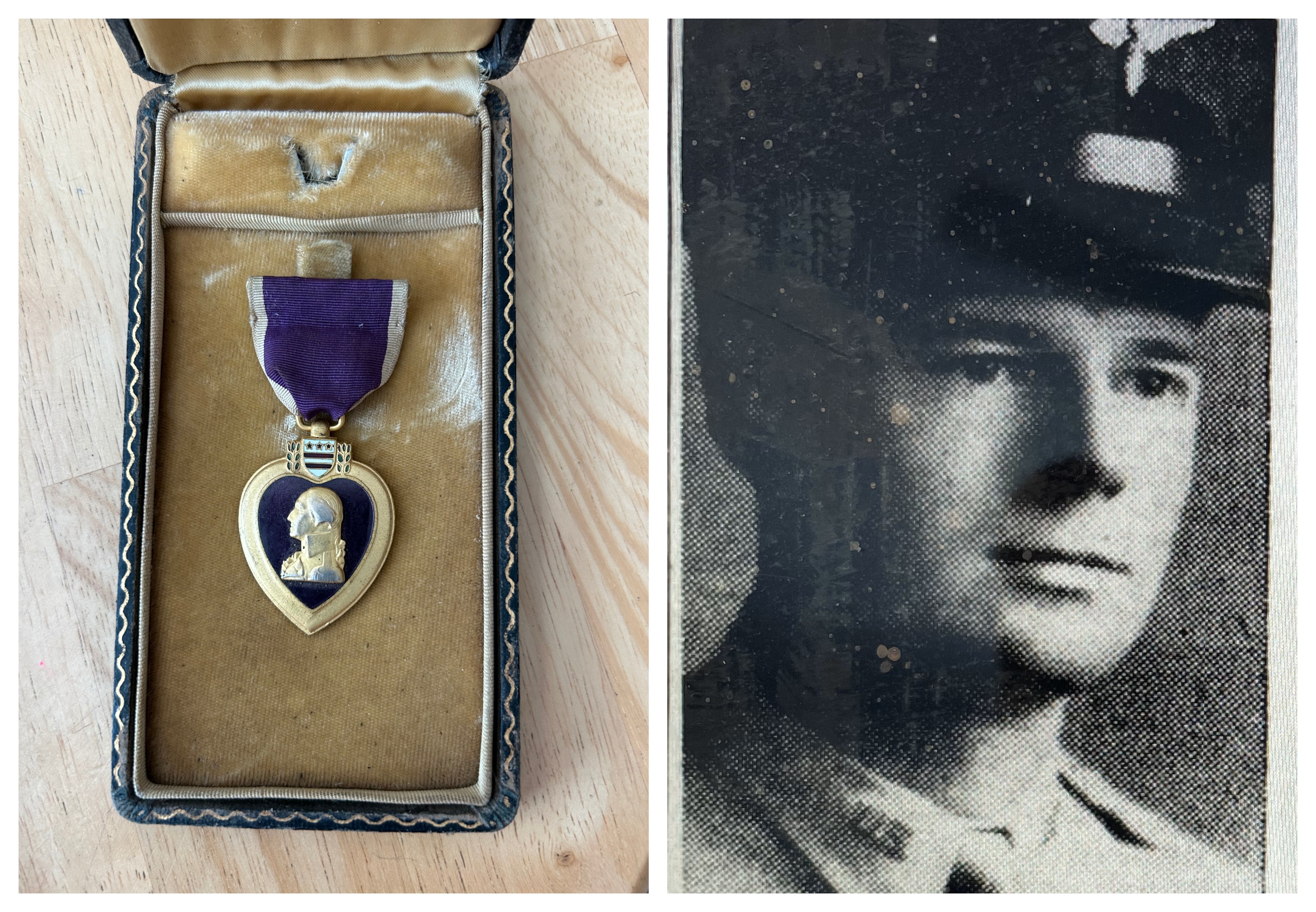 Grand Rapids WWII pilot's Purple Heart found in Georgia