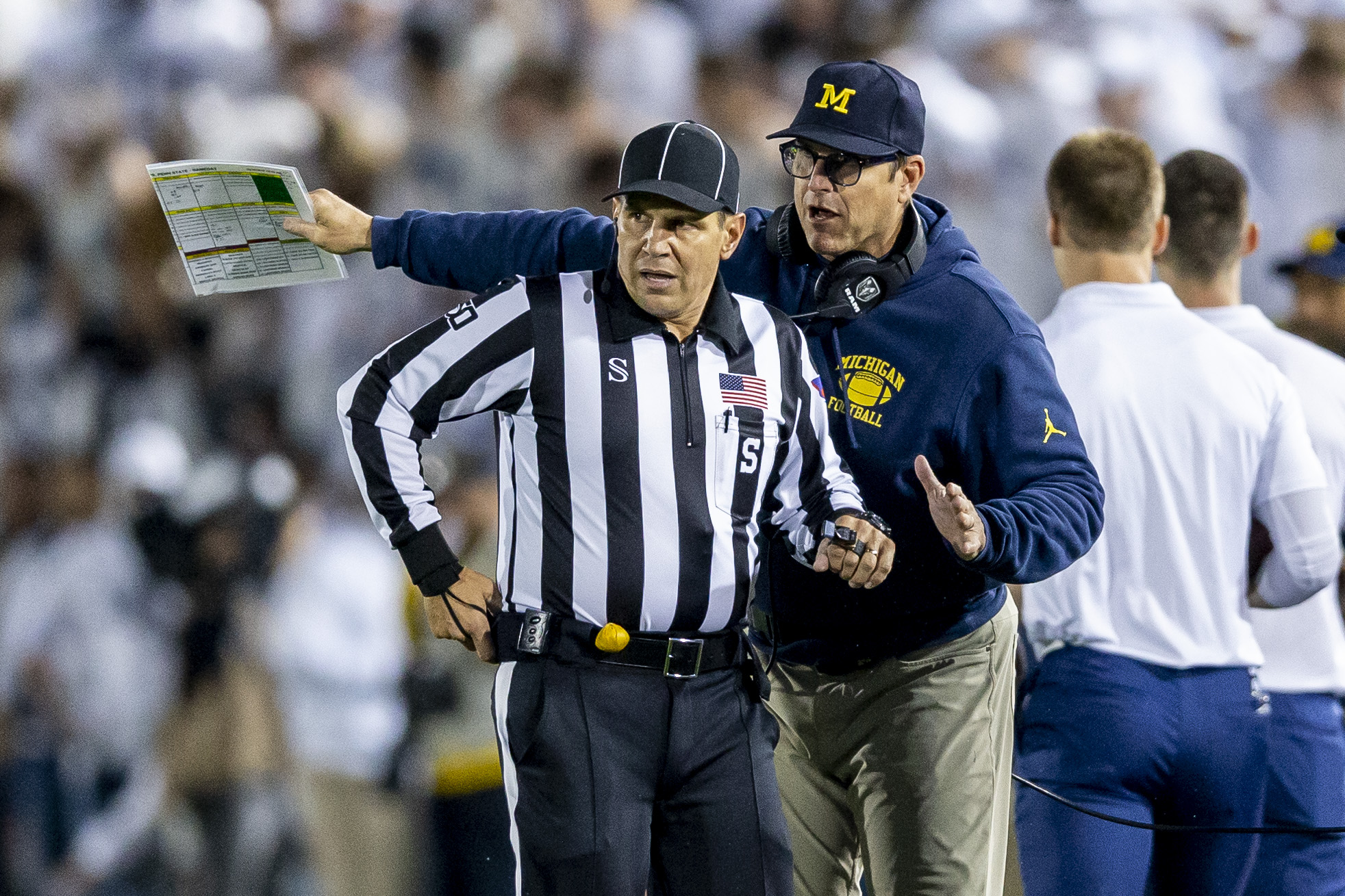 Harbaugh recruited Aaron Judge to play football