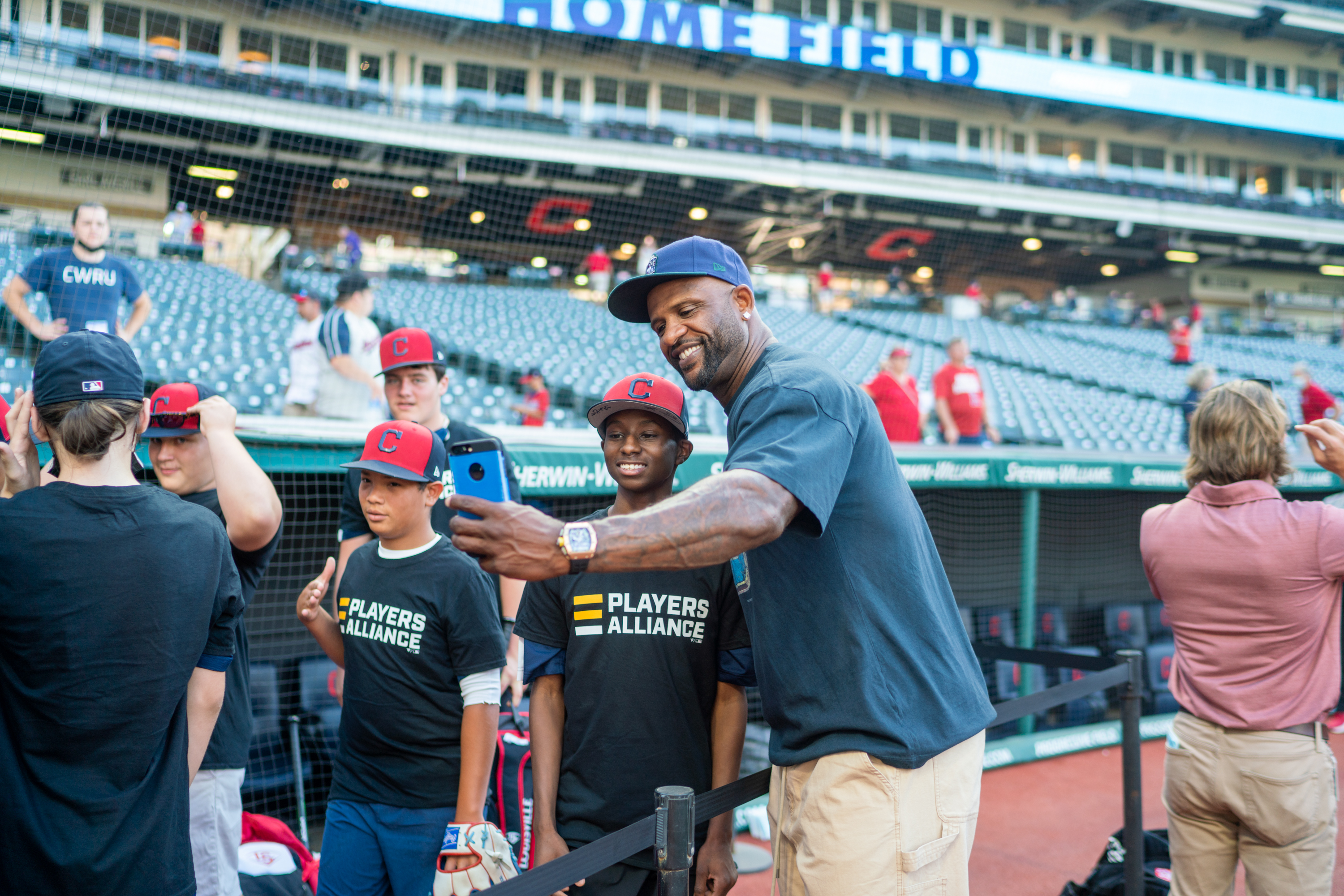 CLE Inspires on X: A special day at the new CC Sabathia Field at