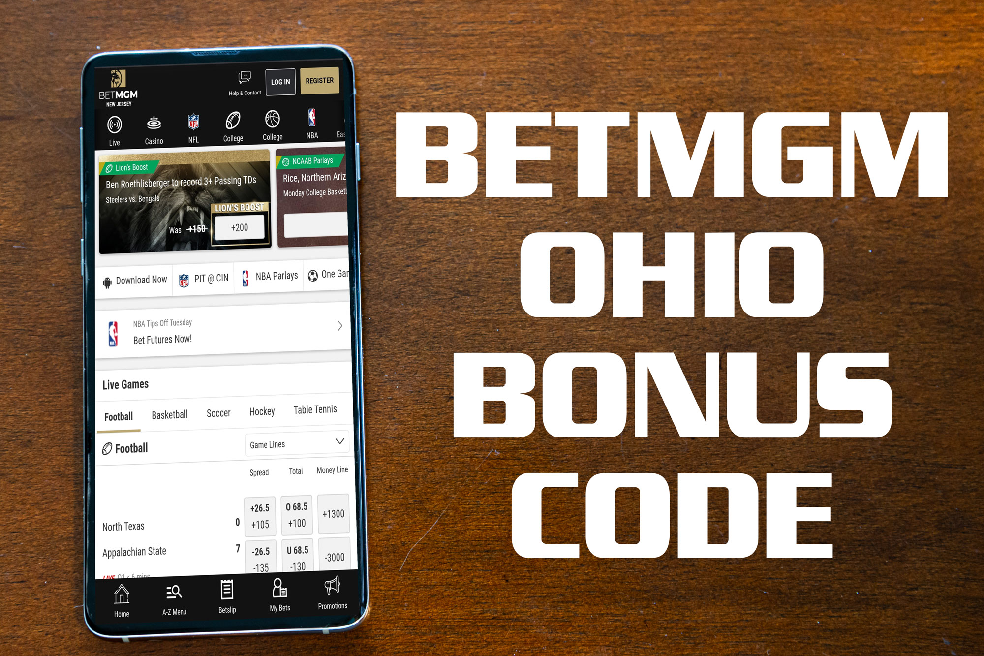 BetMGM Ohio Bonus Code CINCYFB200 - $200 in Bonus Bets Instantly