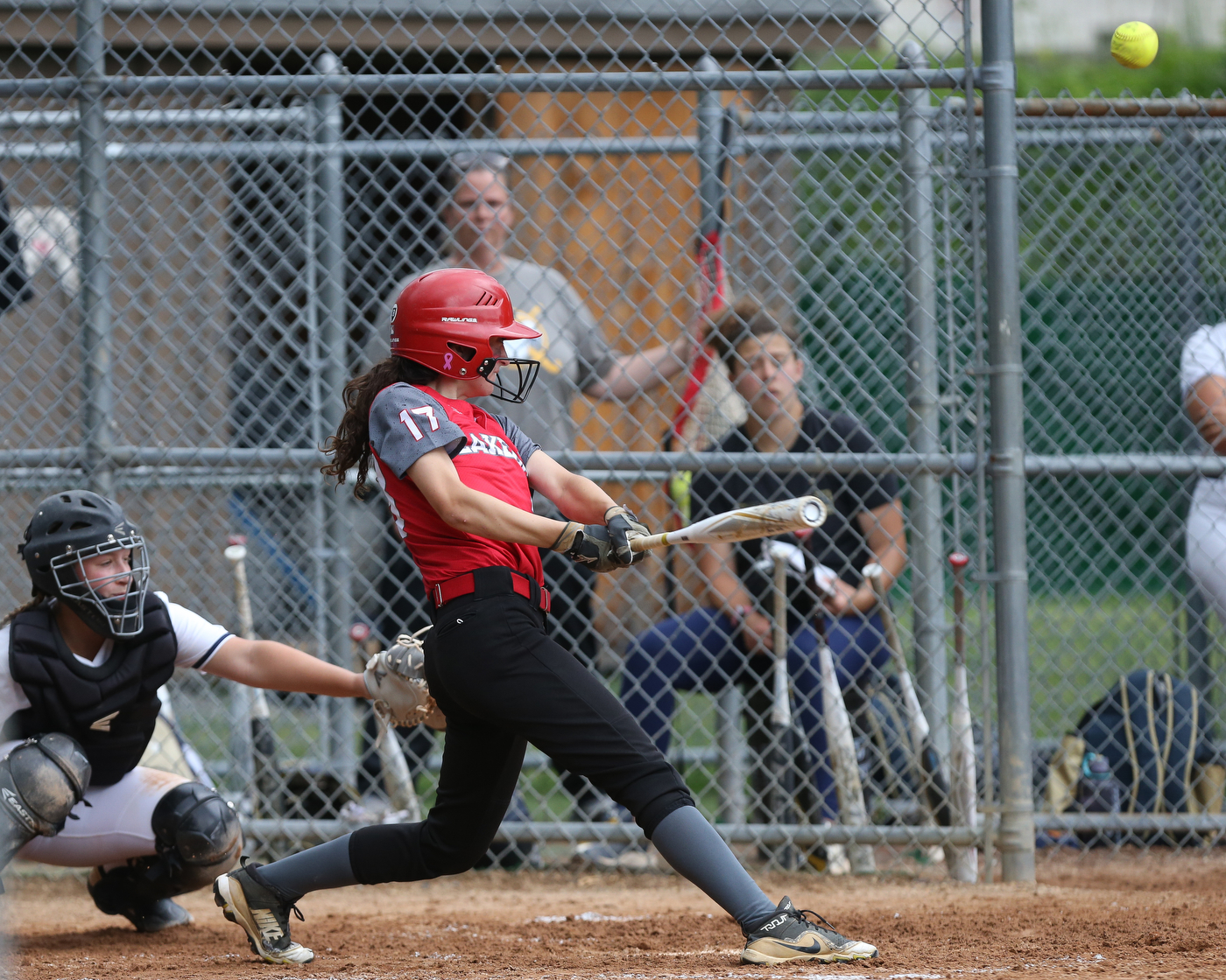 Softball Ramsey vs Lakeland in NJSIAA N1G2 quarterfinals.