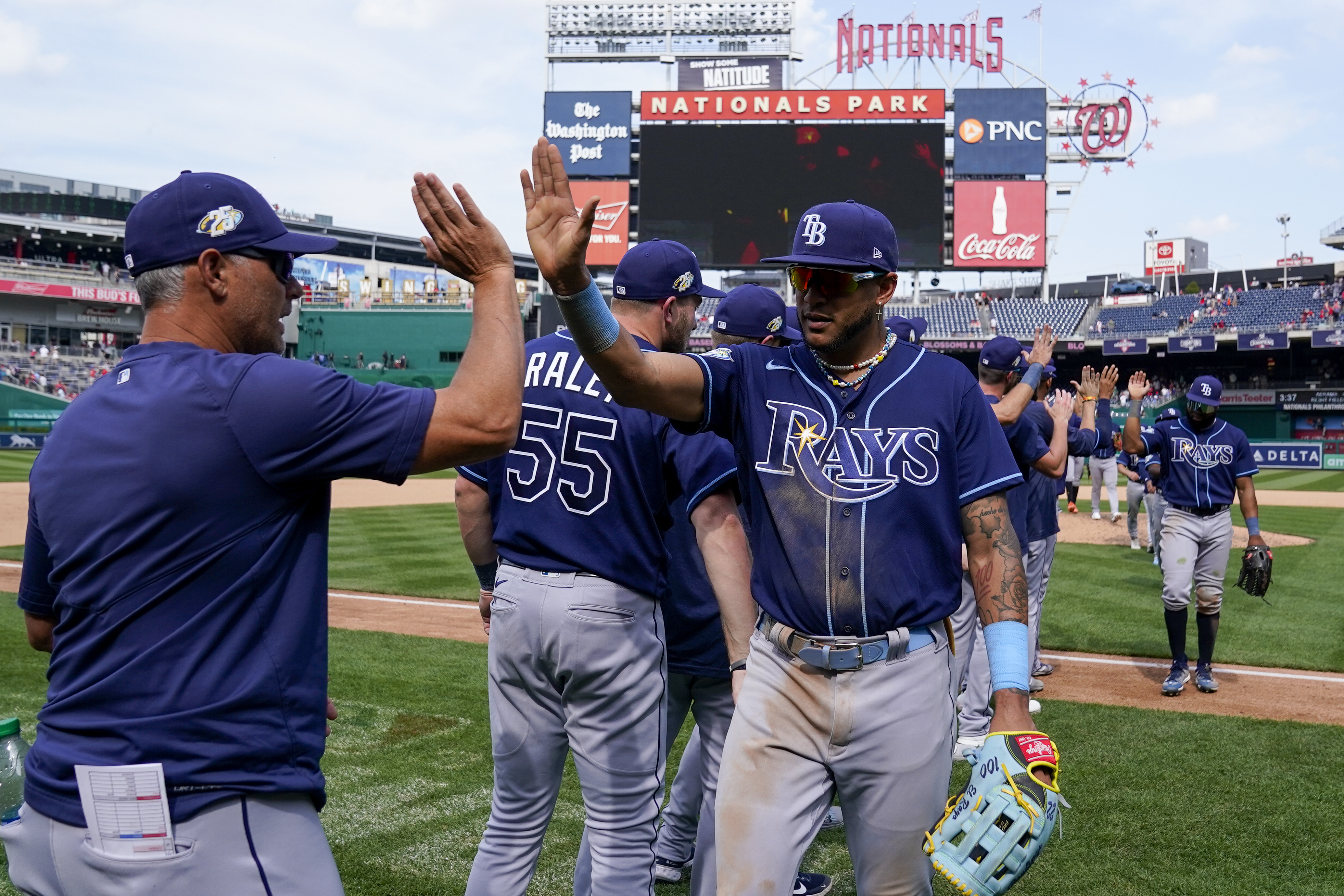 Rays' Record Winning Streak To Open Season Ends With 6-3 Loss at