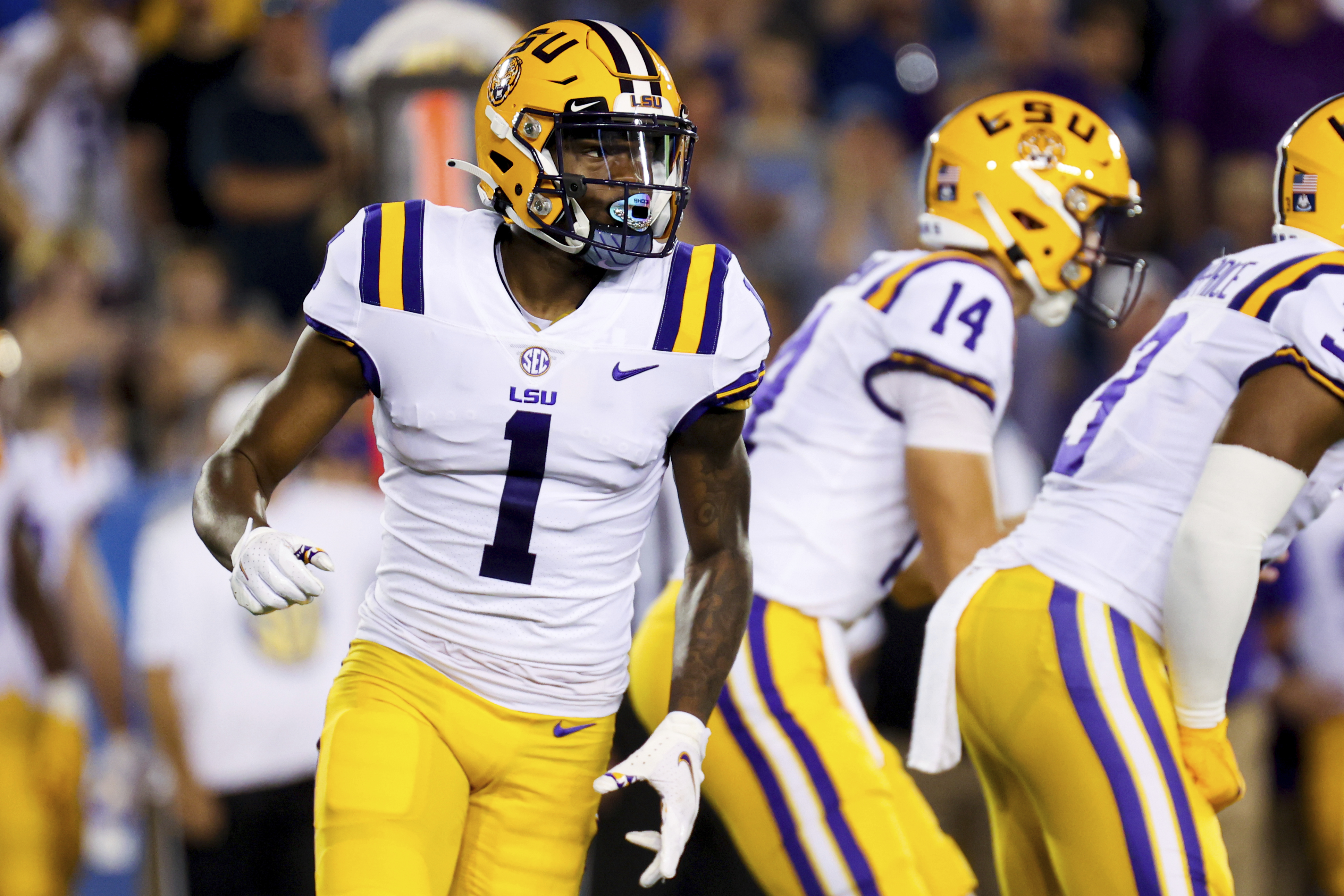 LSU top CB Stingley out indefinitely after foot procedure