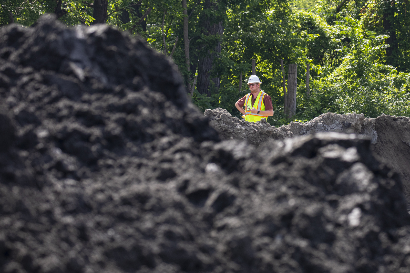 Kalamazoo River Superfund site cleanup at Verburg Park