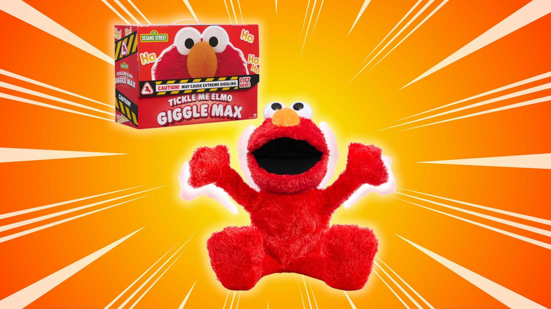 Preorder the new Sesame Street Tickle Me Elmo for $40 at Walmart