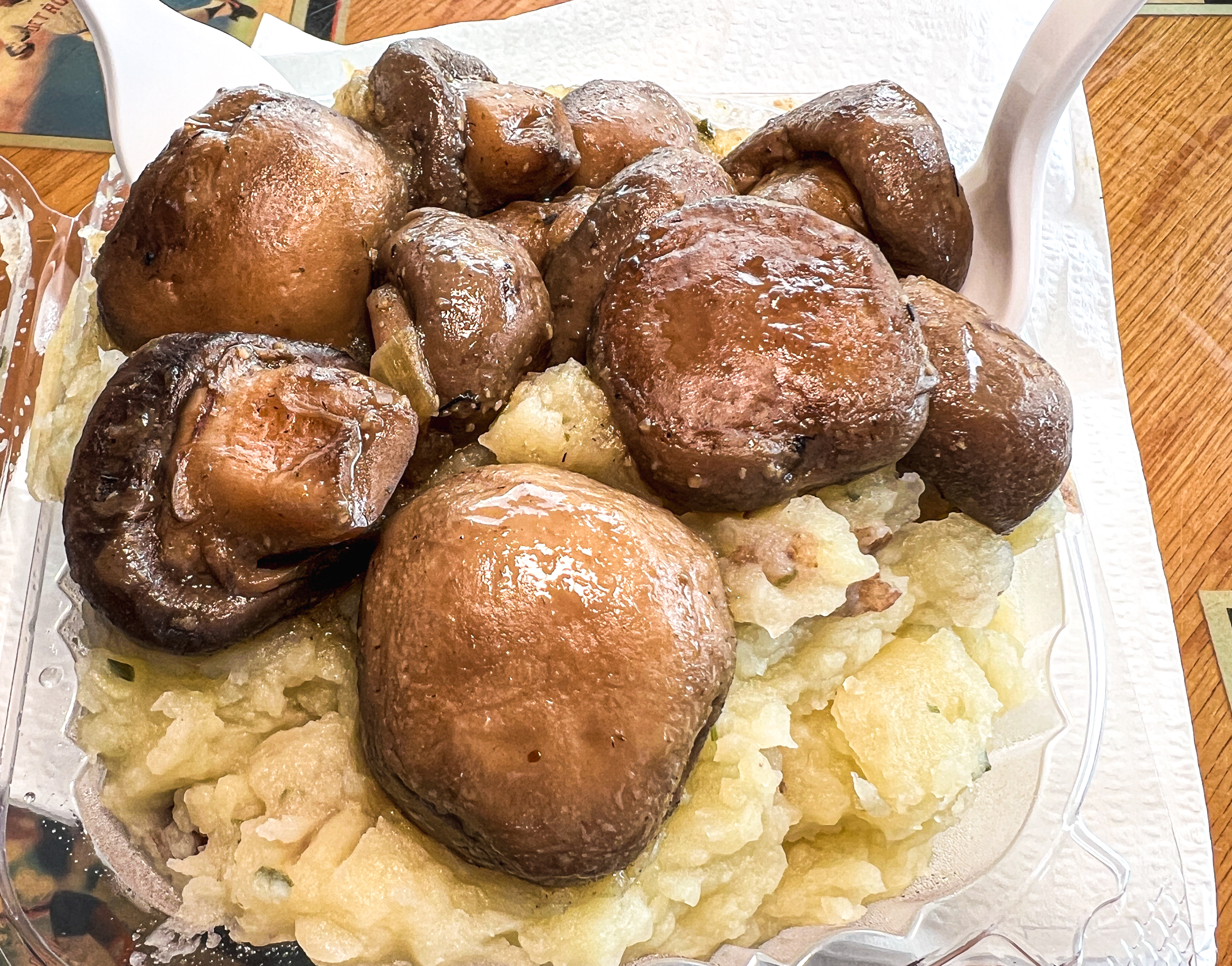 The veggie dinner at Pickel Barrel is among the hidden gems at the New York State Fair. (Charlie Miller | cmiller@syracuse.com)