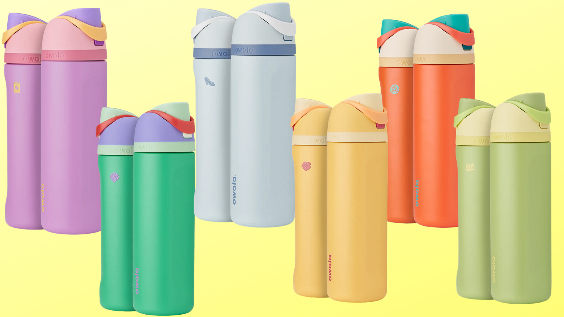Owala has a new Disney Princess FreeSip water bottle