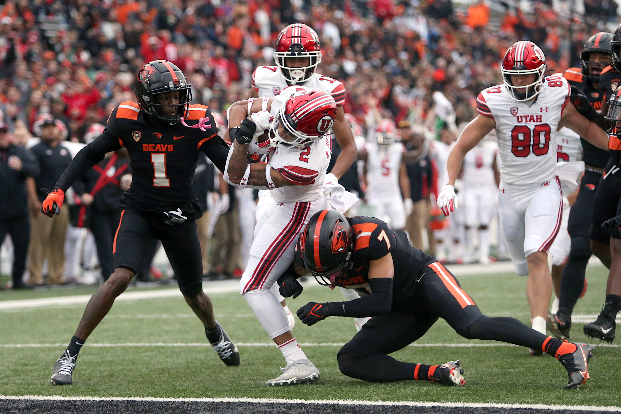 How did Utah's Cole Fotheringham avoid a tackle?