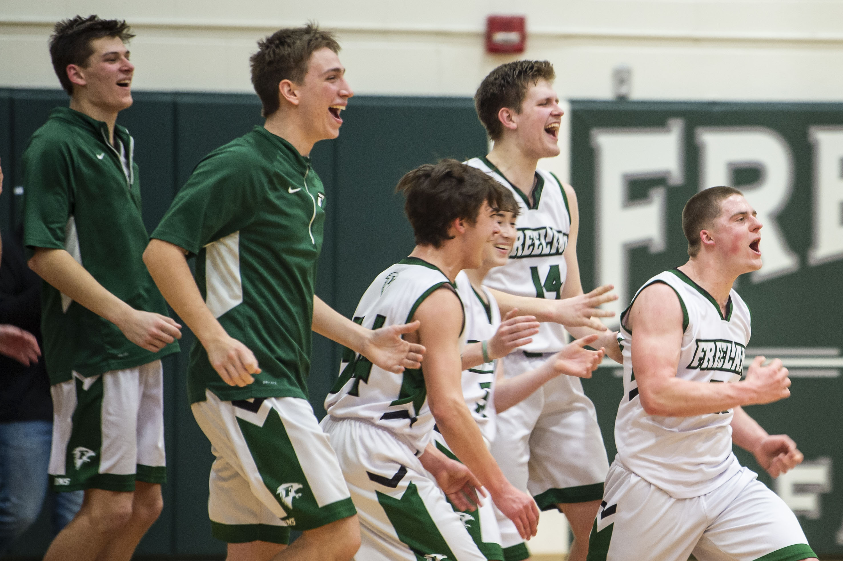Freeland boys basketball takes down Garber in championship game