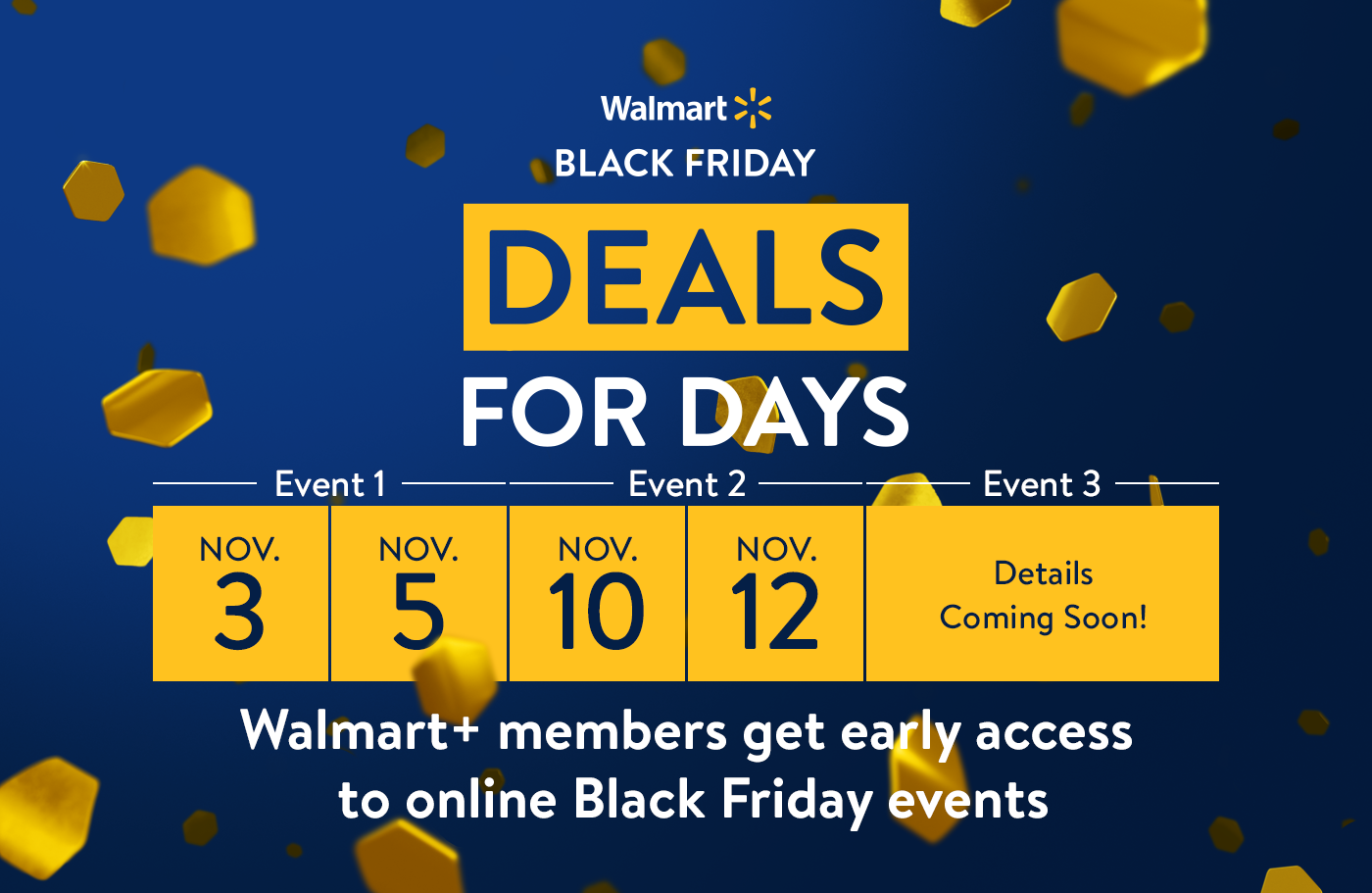 Walmart's Black Friday Deals for Days launch today with early access for  Walmart+ members 