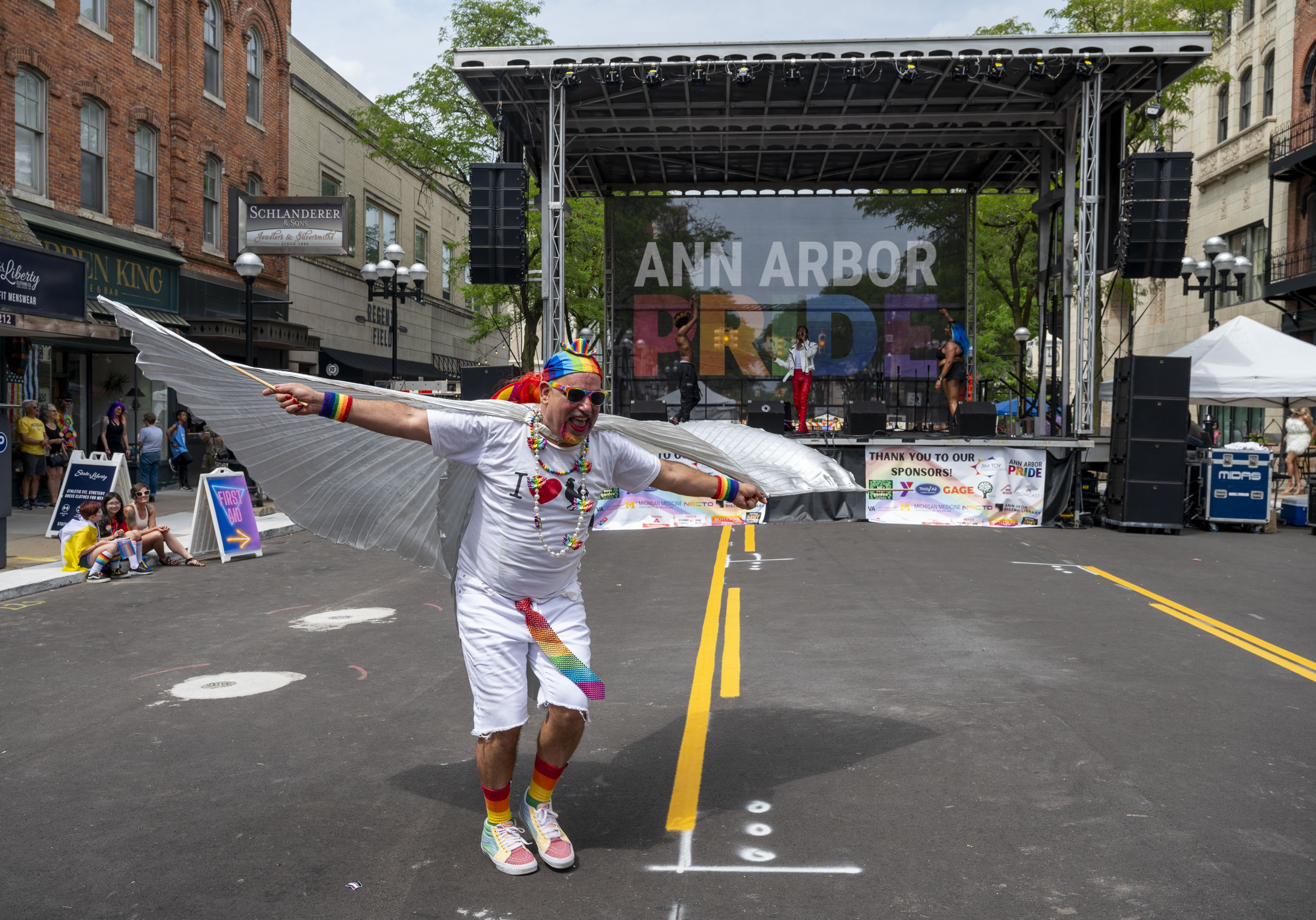 Ann Arbor Pride on Main Street