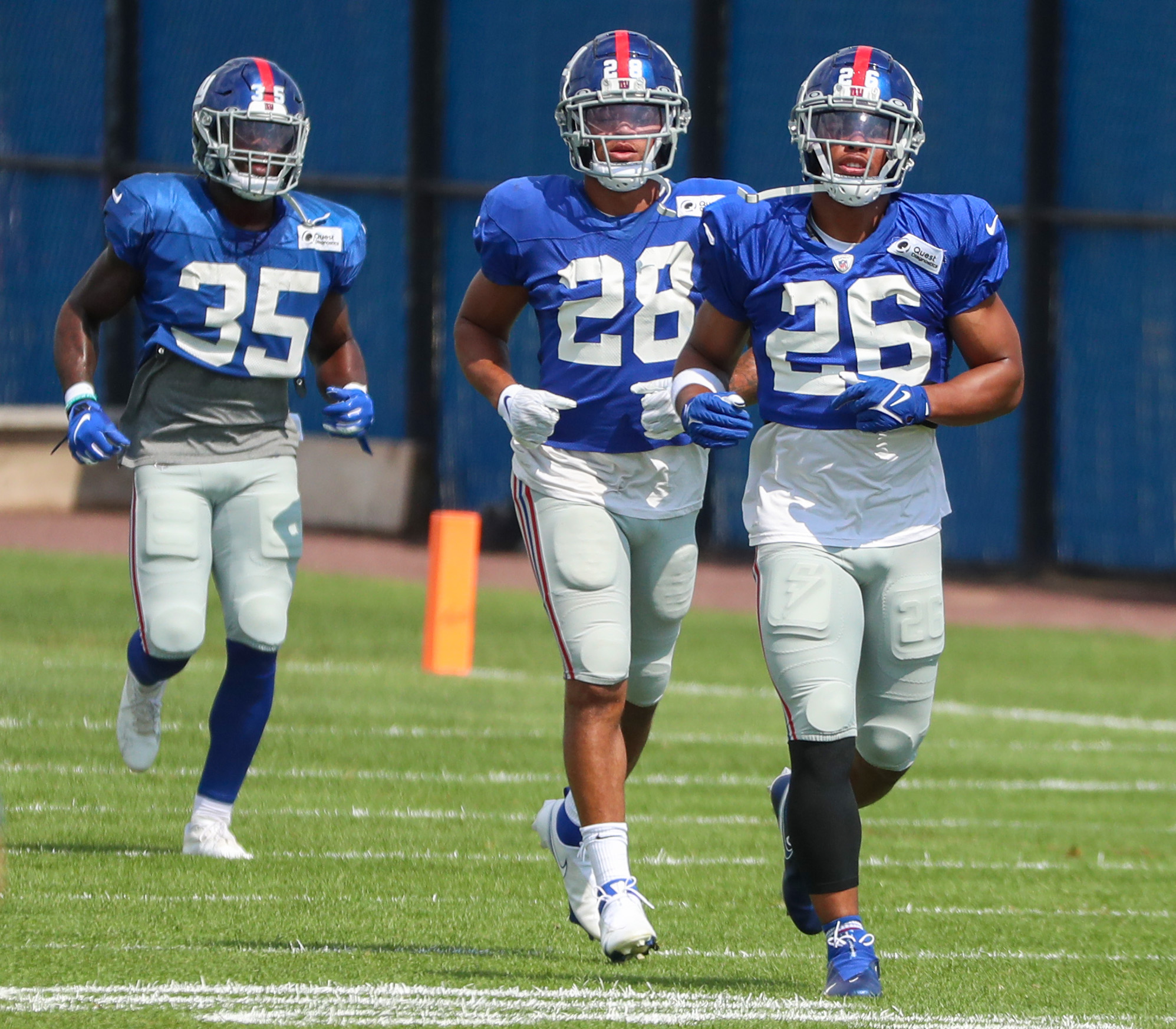 New York Giants practice before 2021 season opener