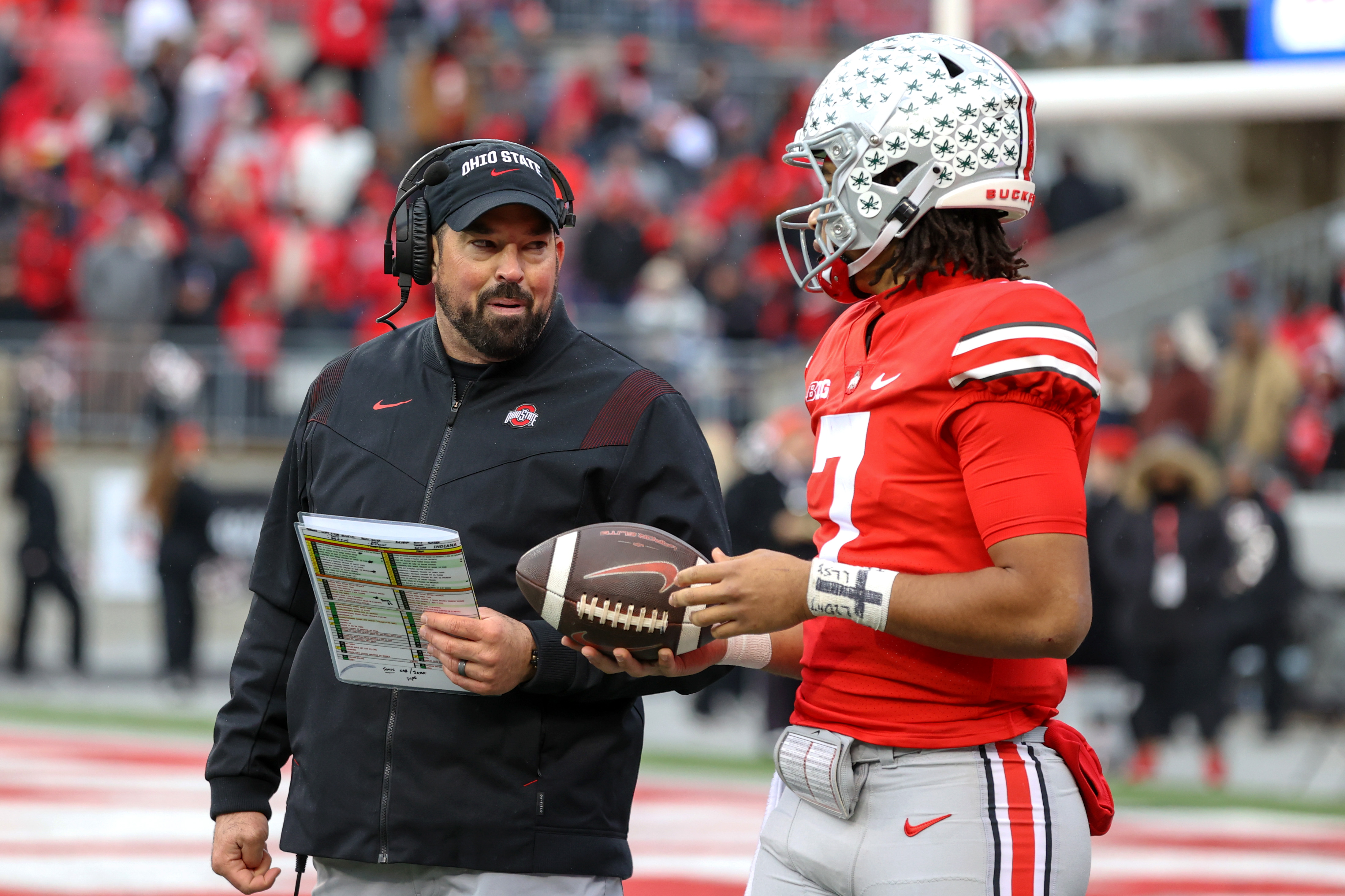 Ohio State's C.J. Stroud, Ryan Day face pressure and opportunity - ESPN