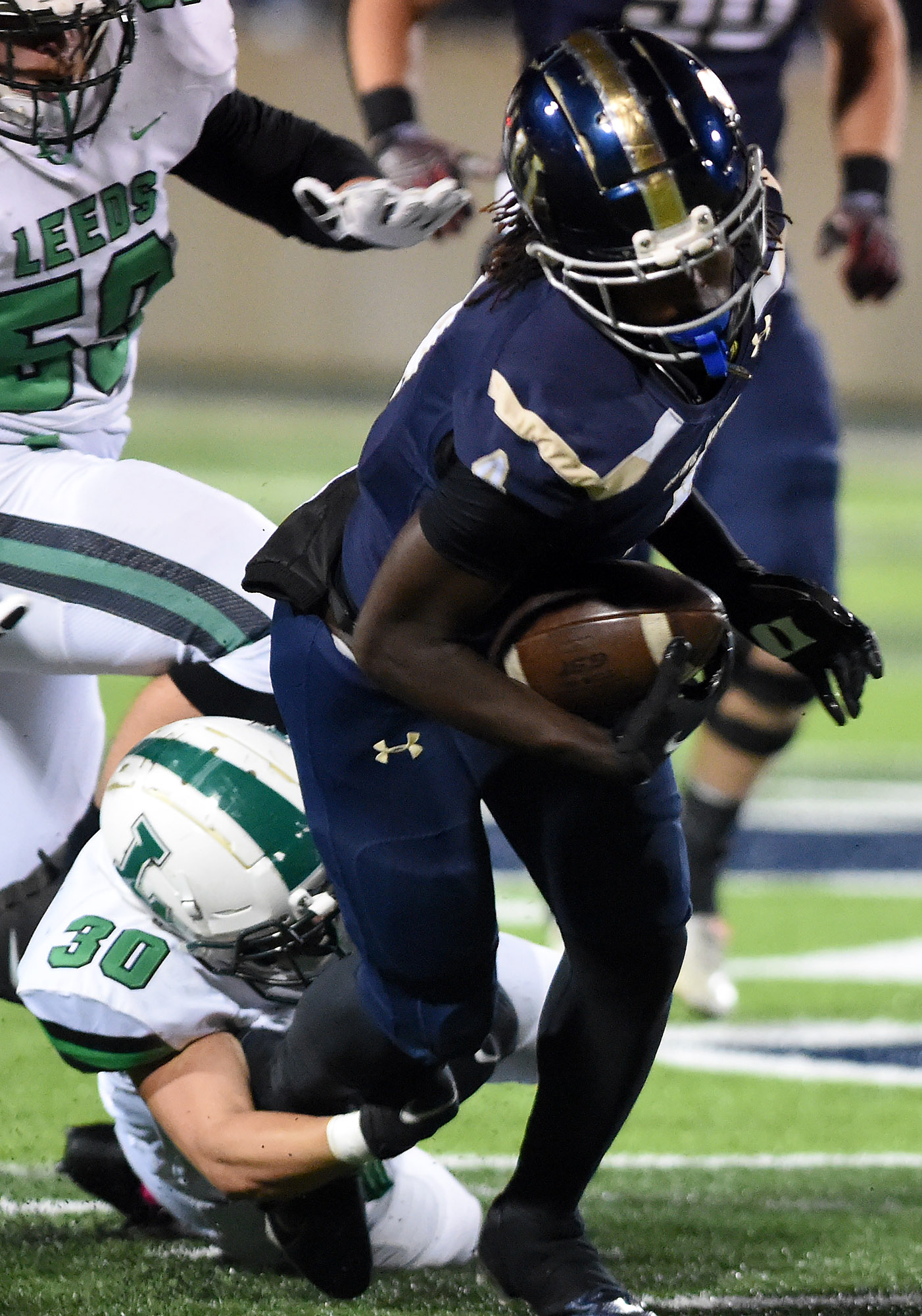 Leeds vs. Moody football