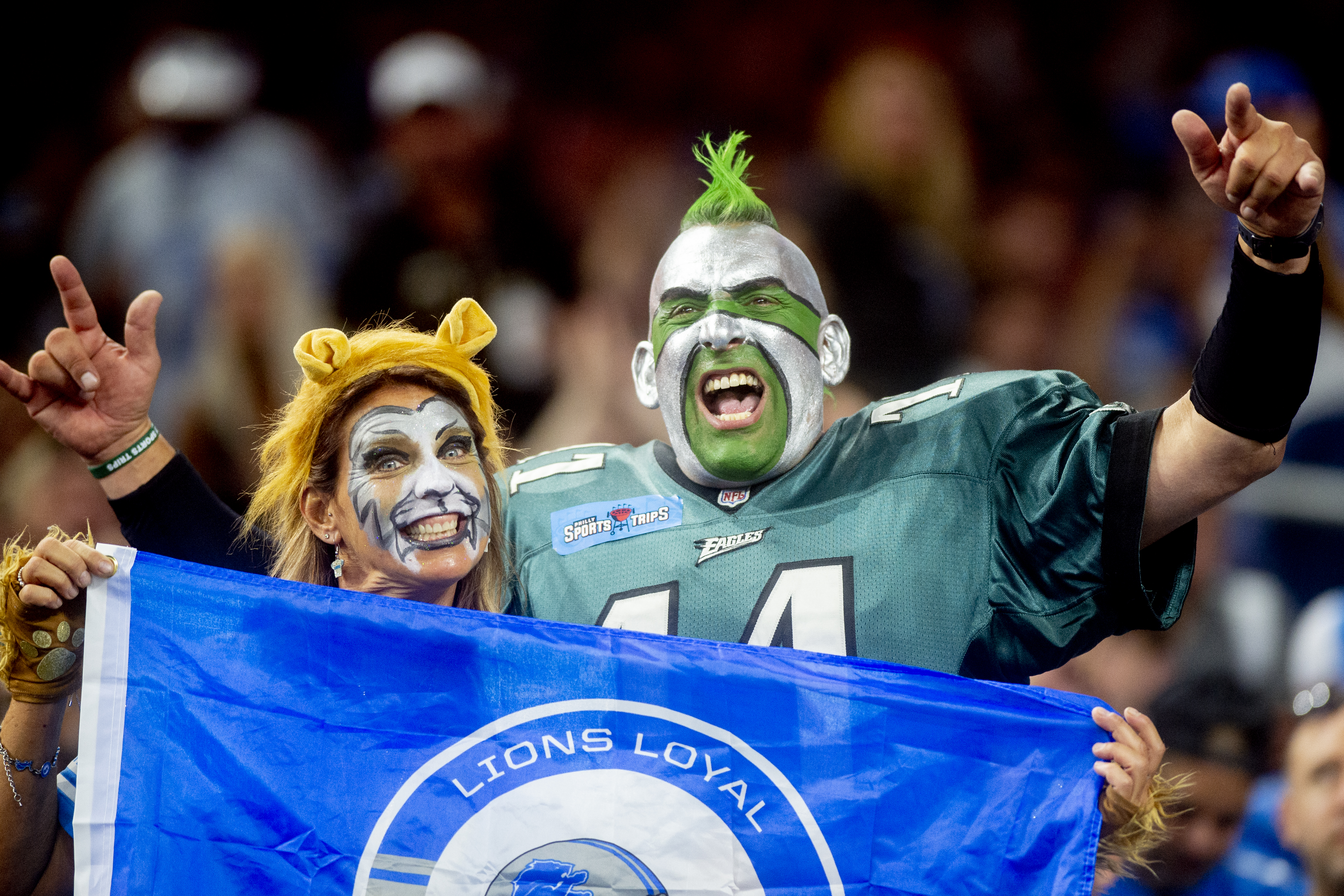 Philadelphia Eagles 38, Detroit Lions 35: Photos from Ford Field