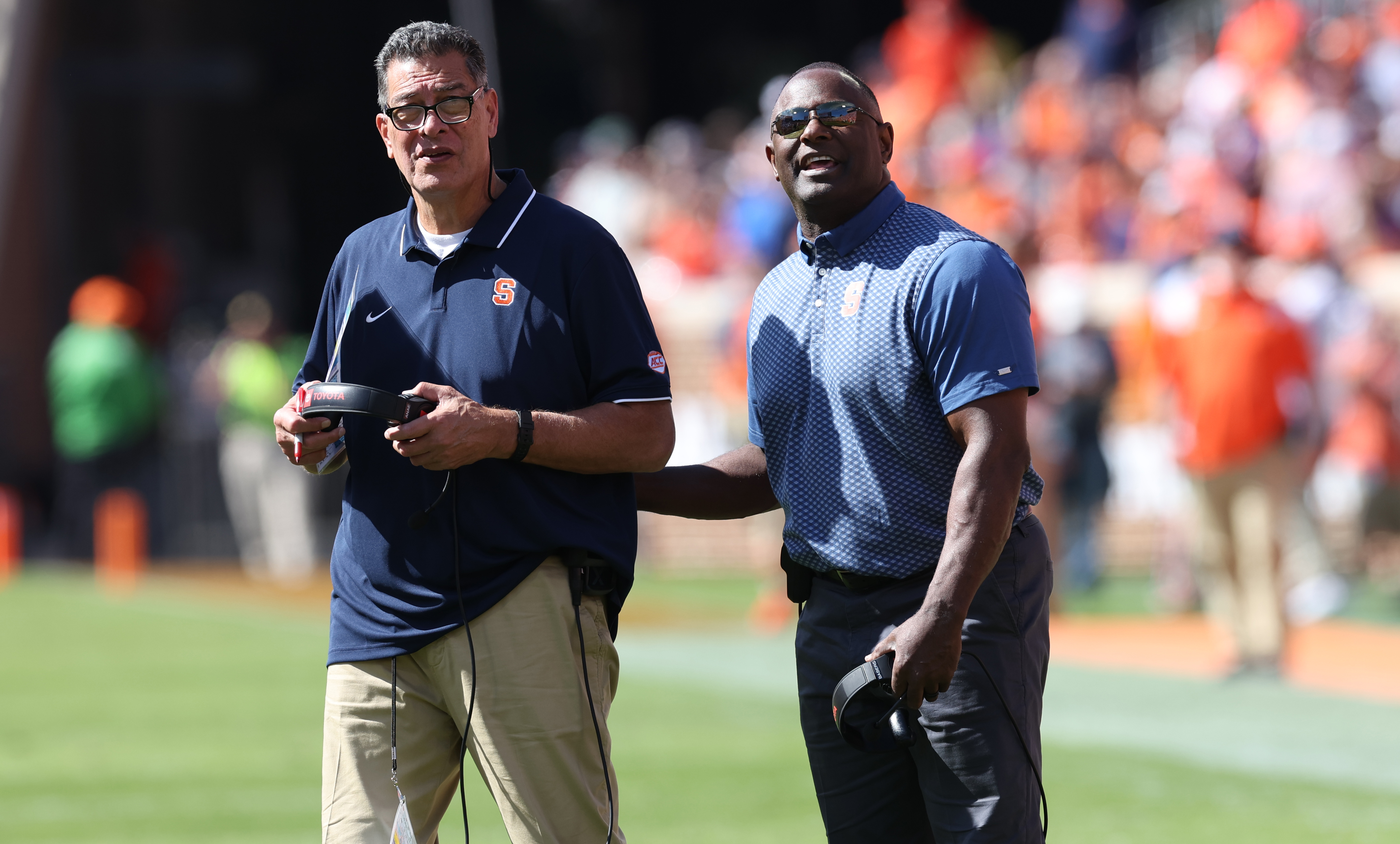 Syracuse University would owe football coach Dino Babers over $10