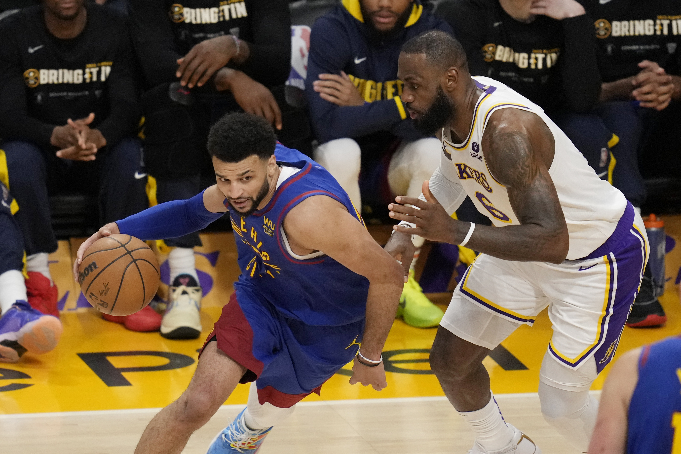 NBA announces Lakers vs. Nuggets Western Conference Finals