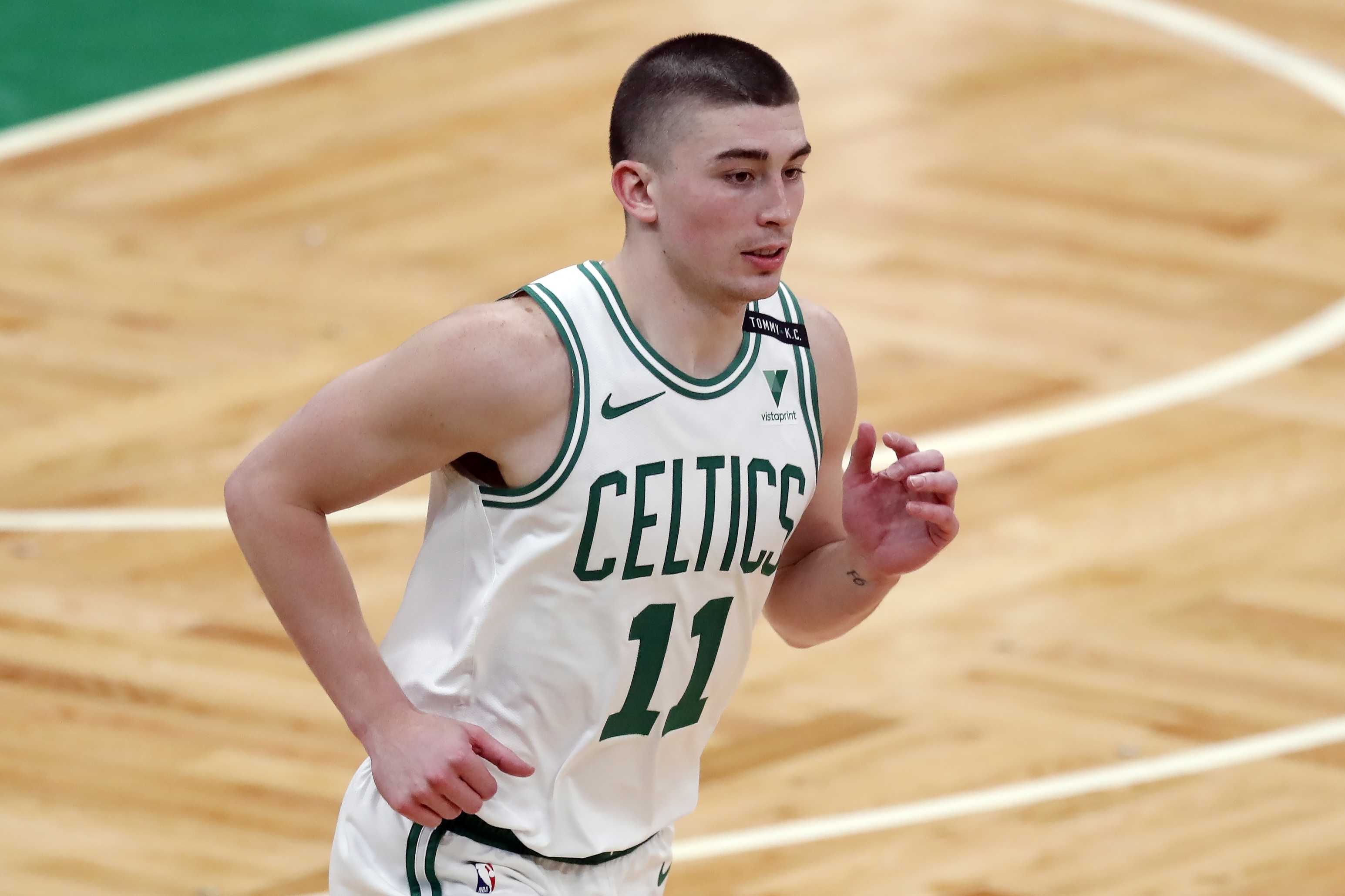 Payton Pritchard - Boston Celtics - Game-Issued Game-Worn City