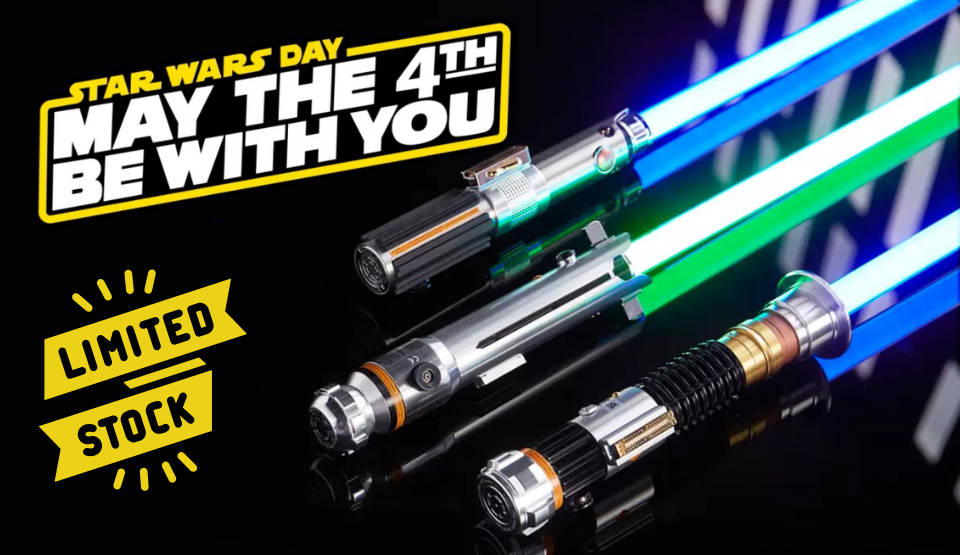 Star Wars fans can get 3 limited-edition lightsabers for $550 at