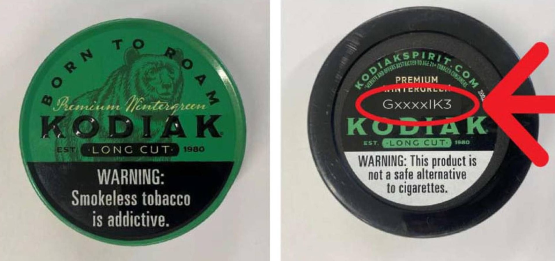 Some Kodiak smokeless tobacco recalled because it may have metal shavings  in it