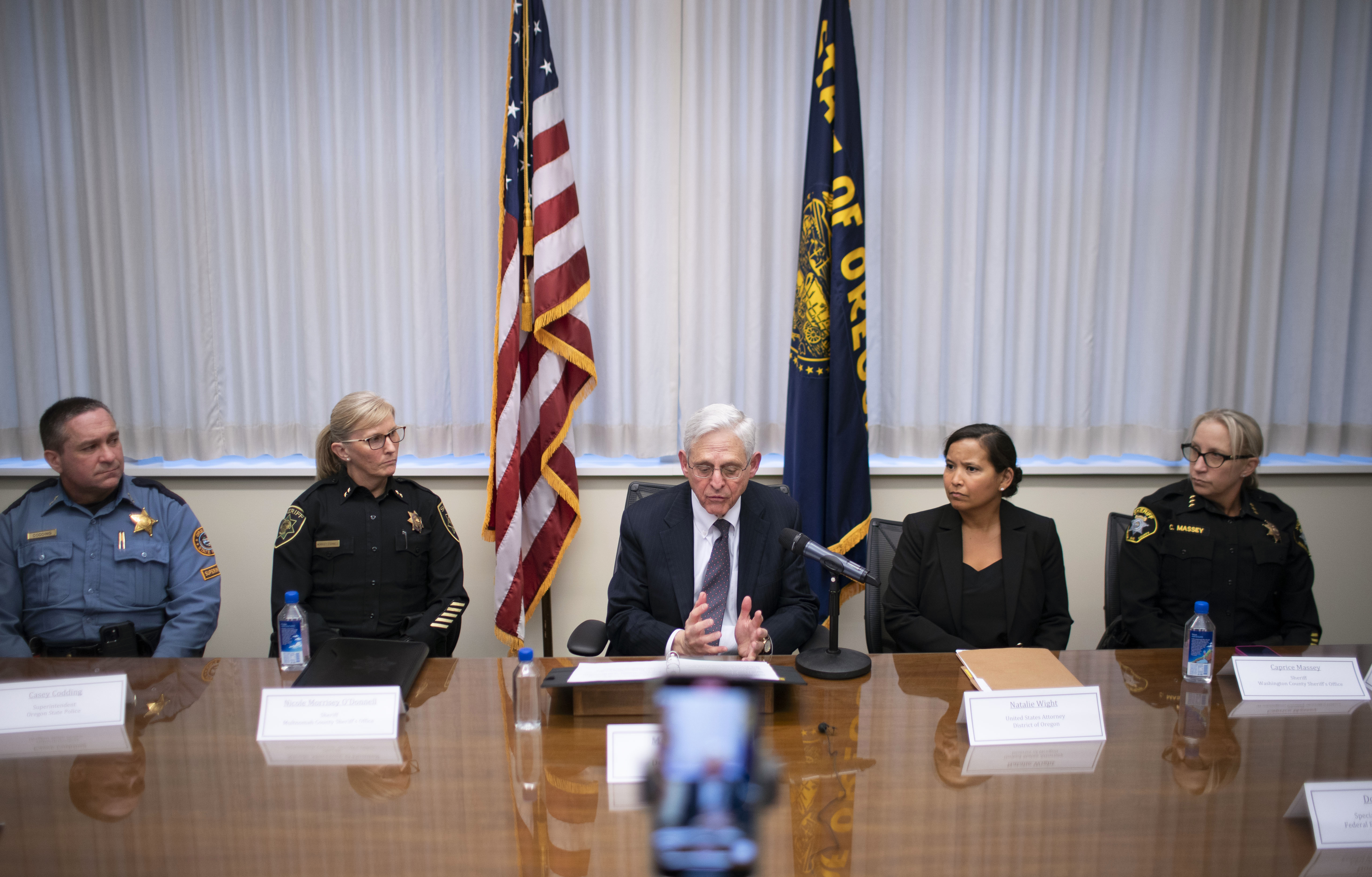 Attorney General Merrick B. Garland visits Portland - oregonlive.com