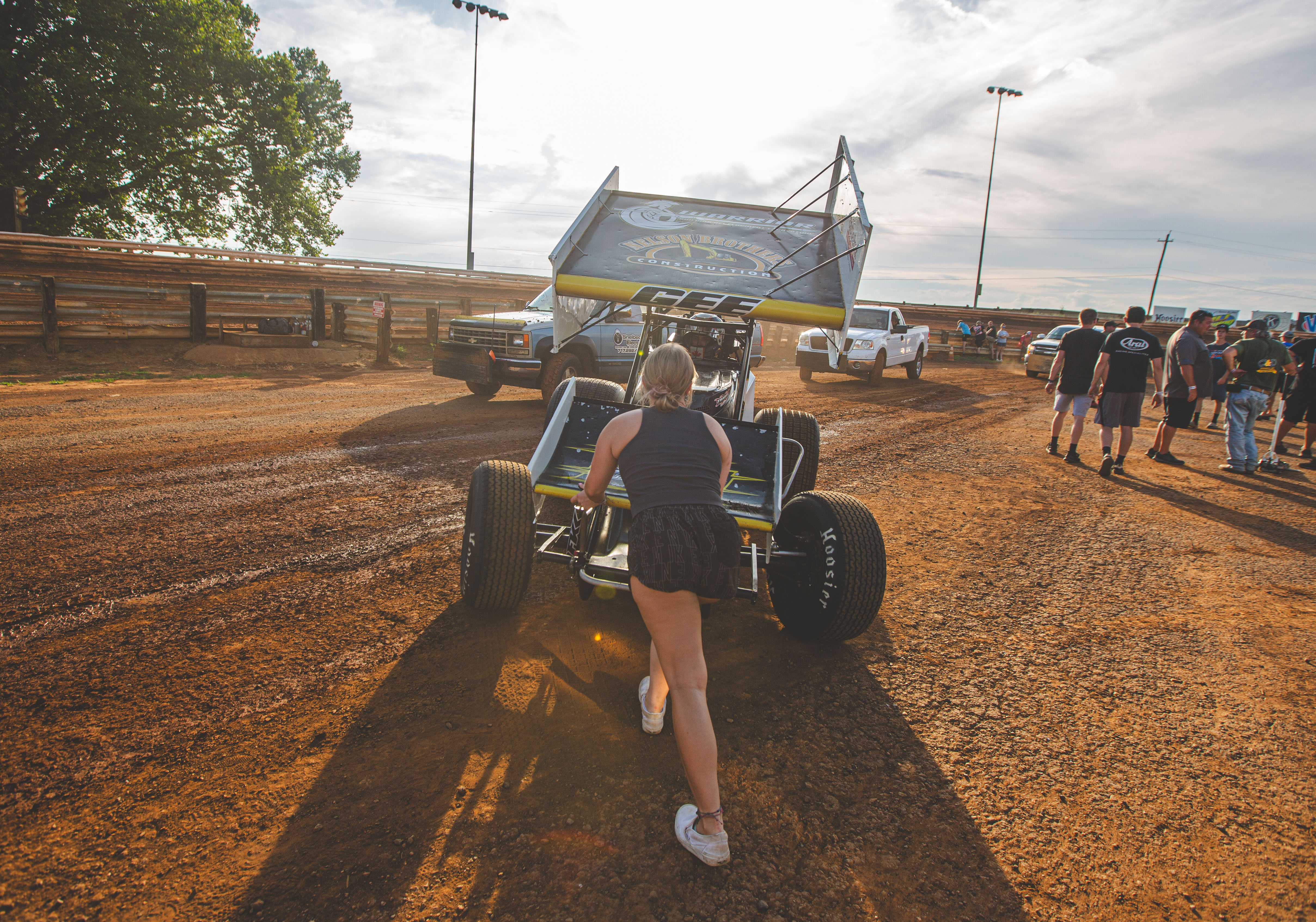 Lawrence Chevrolet 410 Sprint Car Mitch Smith memorial, Williams Grove ...