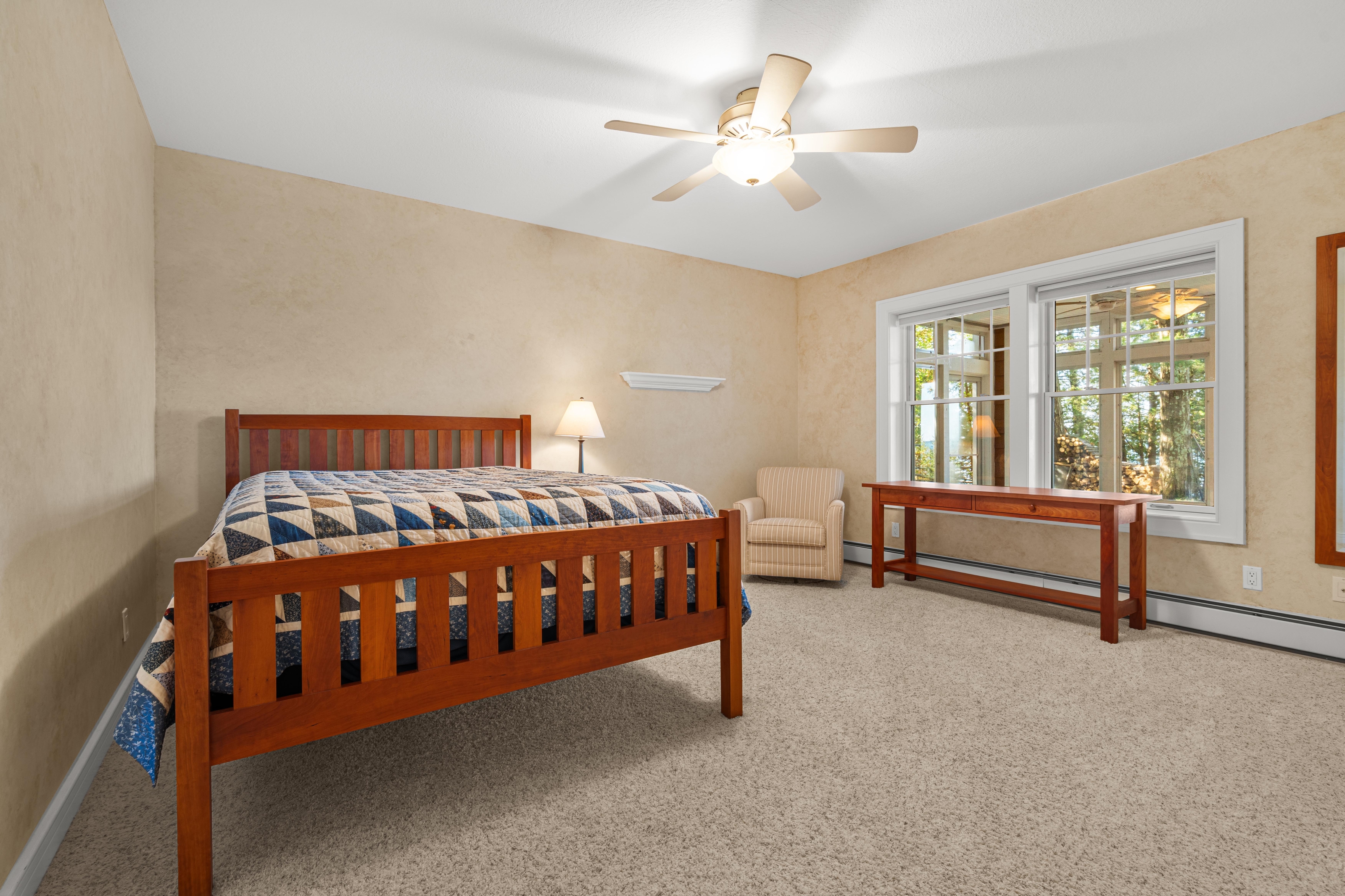 Interior photographs of 4093 Lake Shore Drive in Charlevoix, this gem is listed at $2,099,900 through Berkshire Hathaway HomeServices Michigan Real Estate – Traverse City and The Crane Group with associate broker Johnny Crane and his brother, co-listing agent Matt Crane.