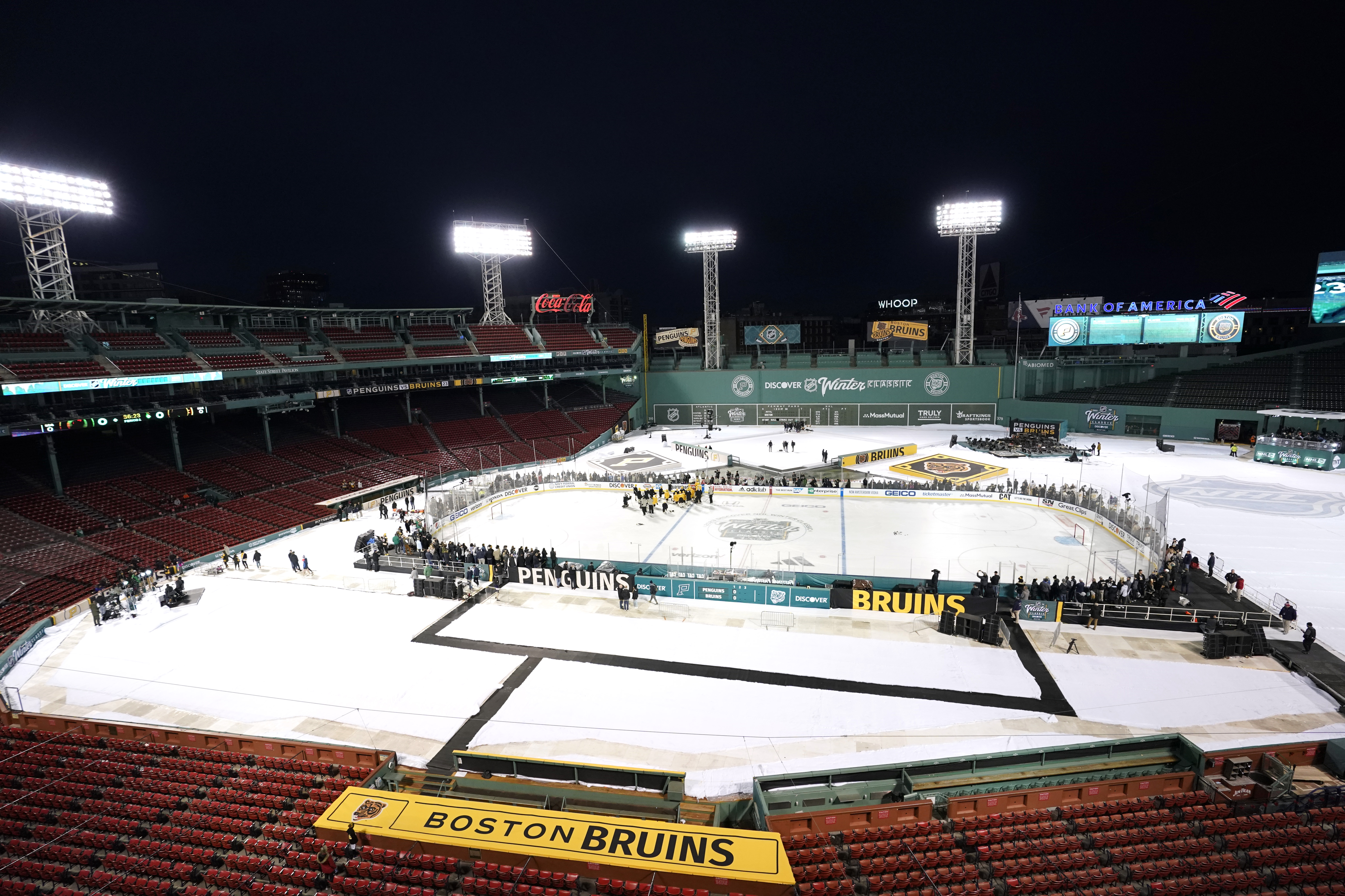 Winter Classic 2023: Bruins, Penguins wear throwback MLB uniforms