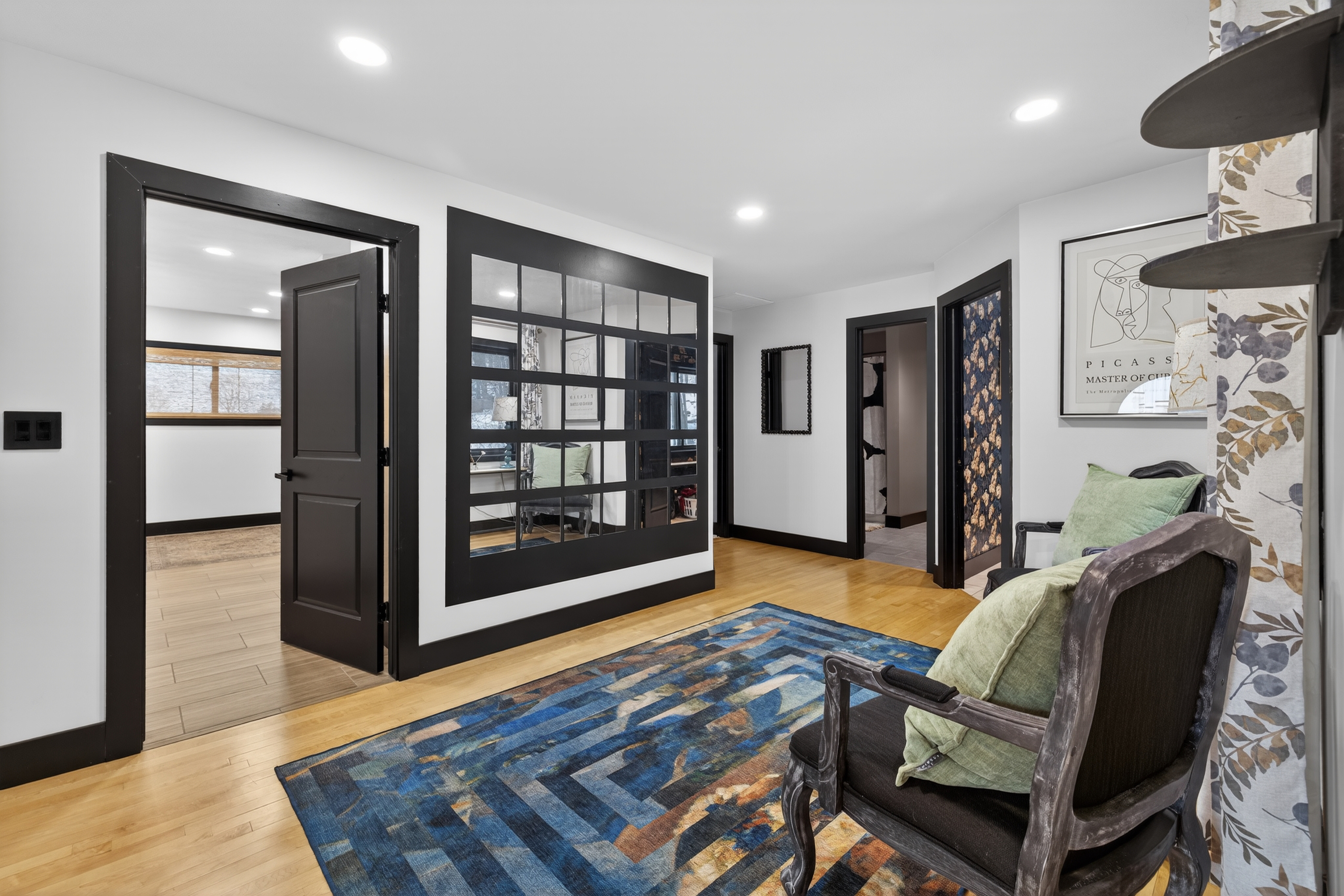 - Christina Cianciosi grew up admiring the house at 101 Alton Street in Syracuse which borders Bellevue Country Club. In 2022, she bought the unique home and gave it an extensive renovation. The sitting area on the top of the stairs looks into her incredible California closet. Courtesy of Kyle Fedrizzi, owner of kfotography315, LLC.