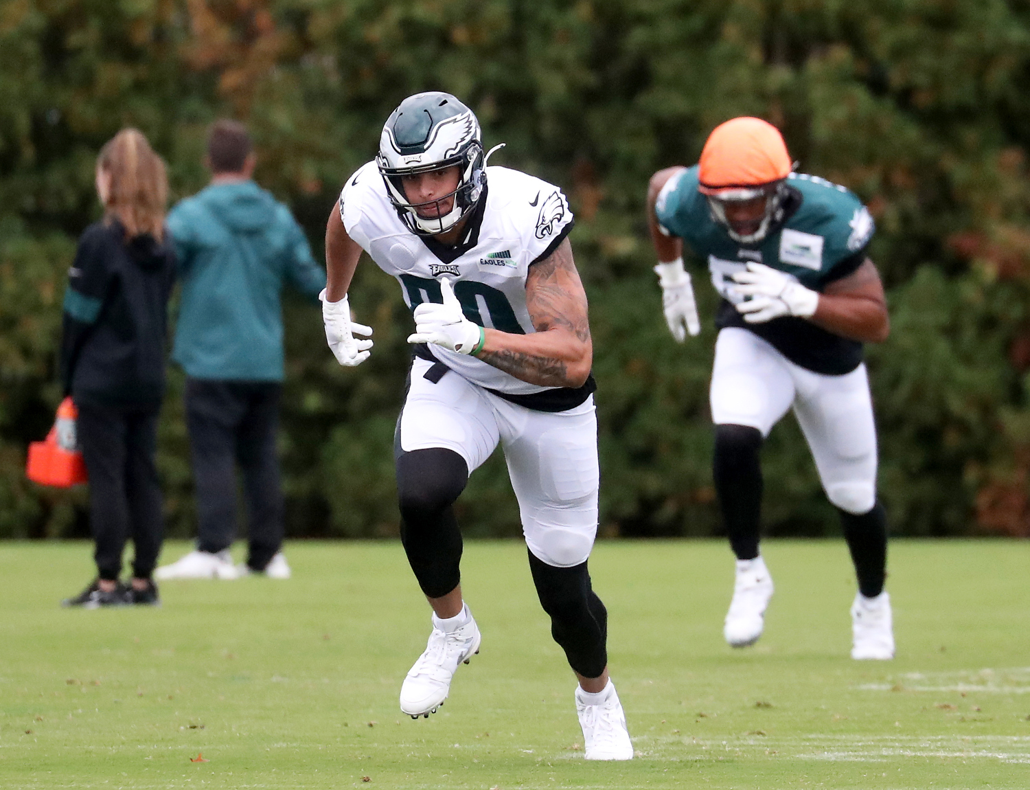 Photos of Philadelphia Eagles practice at NovaCare Complex