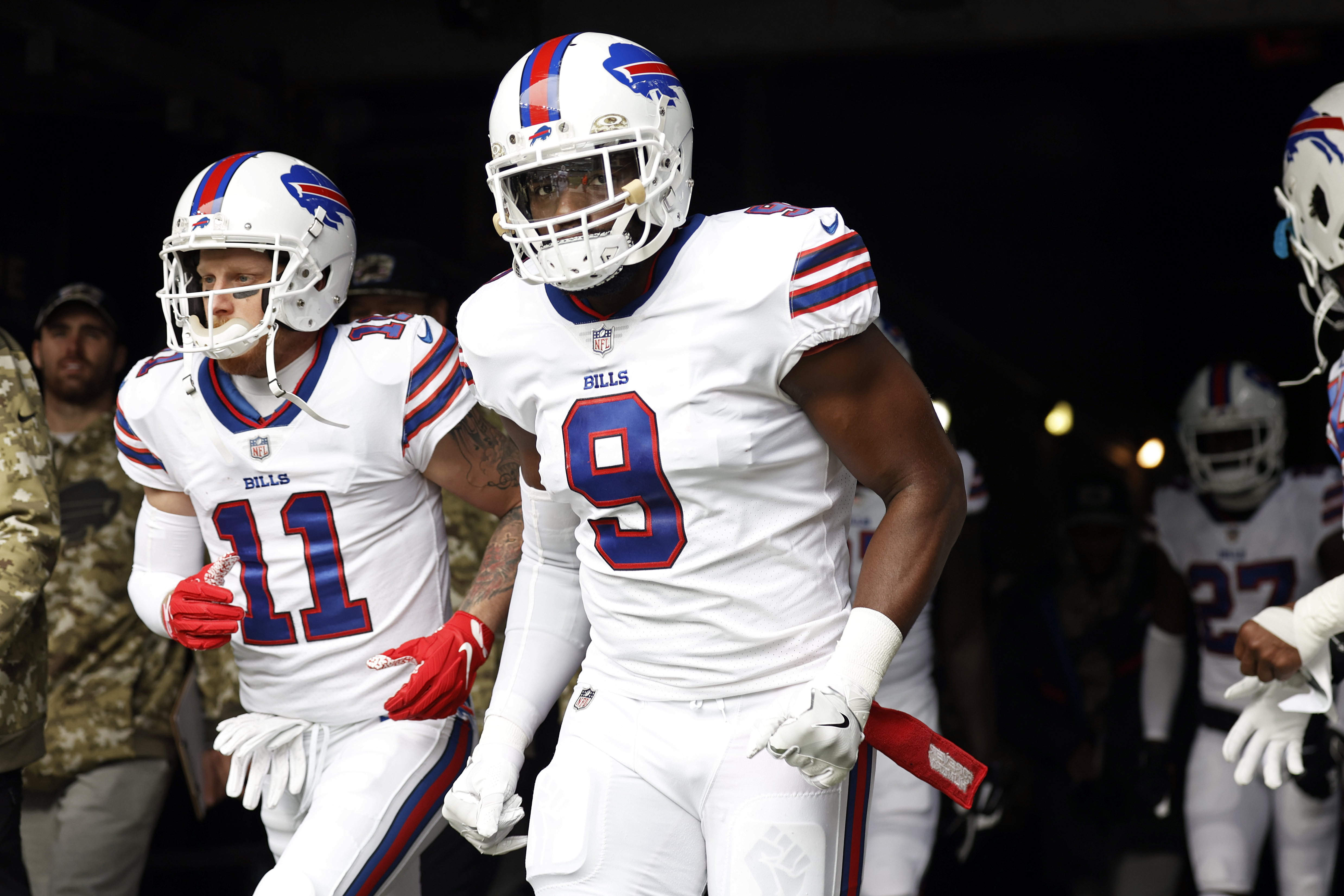 Buffalo Bills release LB Andre Smith, who saw his suspension just end