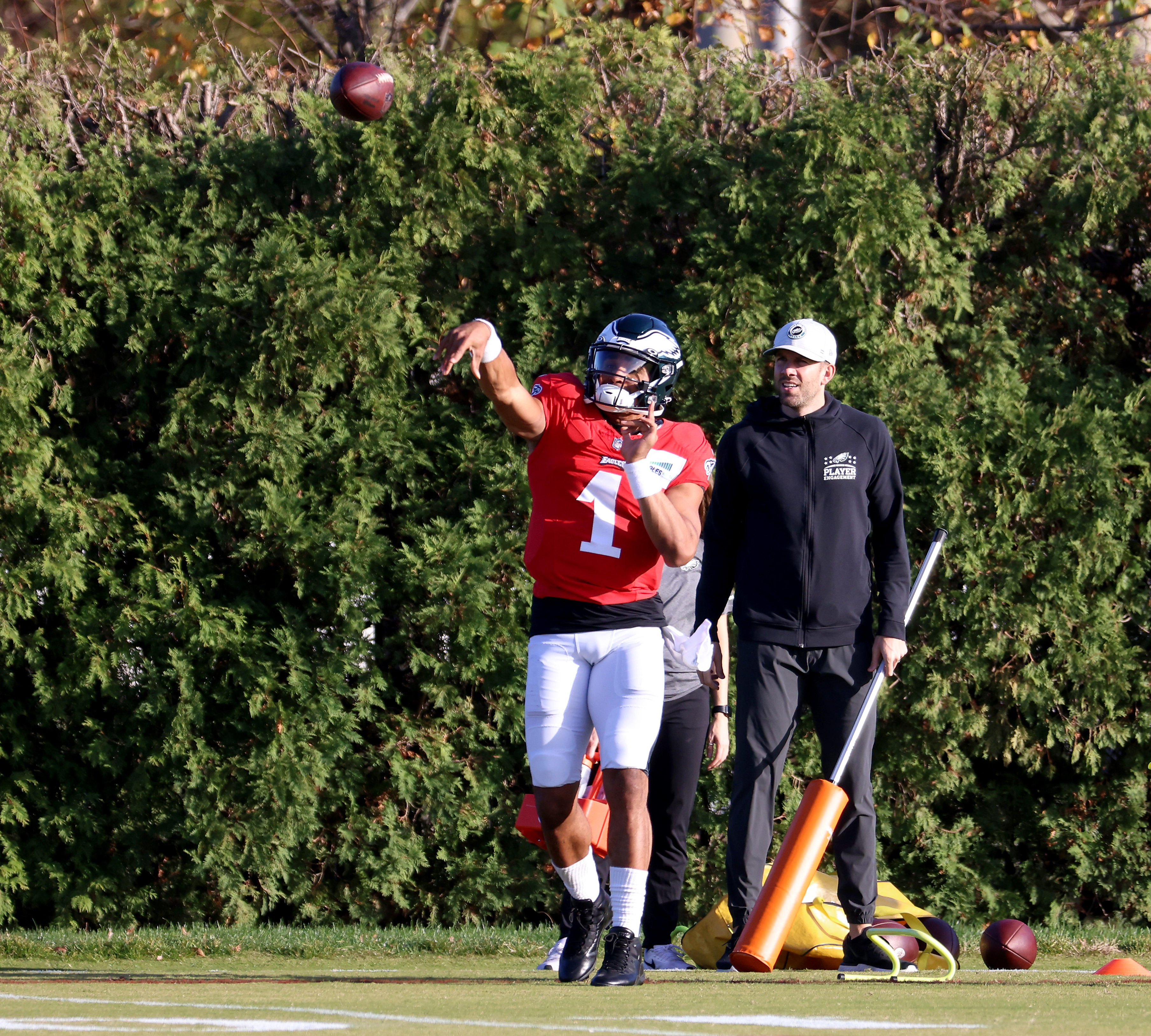 Philadelphia Eagles practice at the NovaCare Complex, Nov. 10, 2022 ...