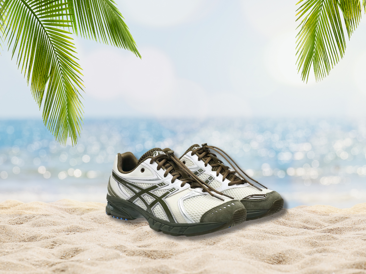 Temptation Vacation × Asics　27cm TEMPTATION VACATION x GEL-DS TRAINER 14 | Unisex | Cream