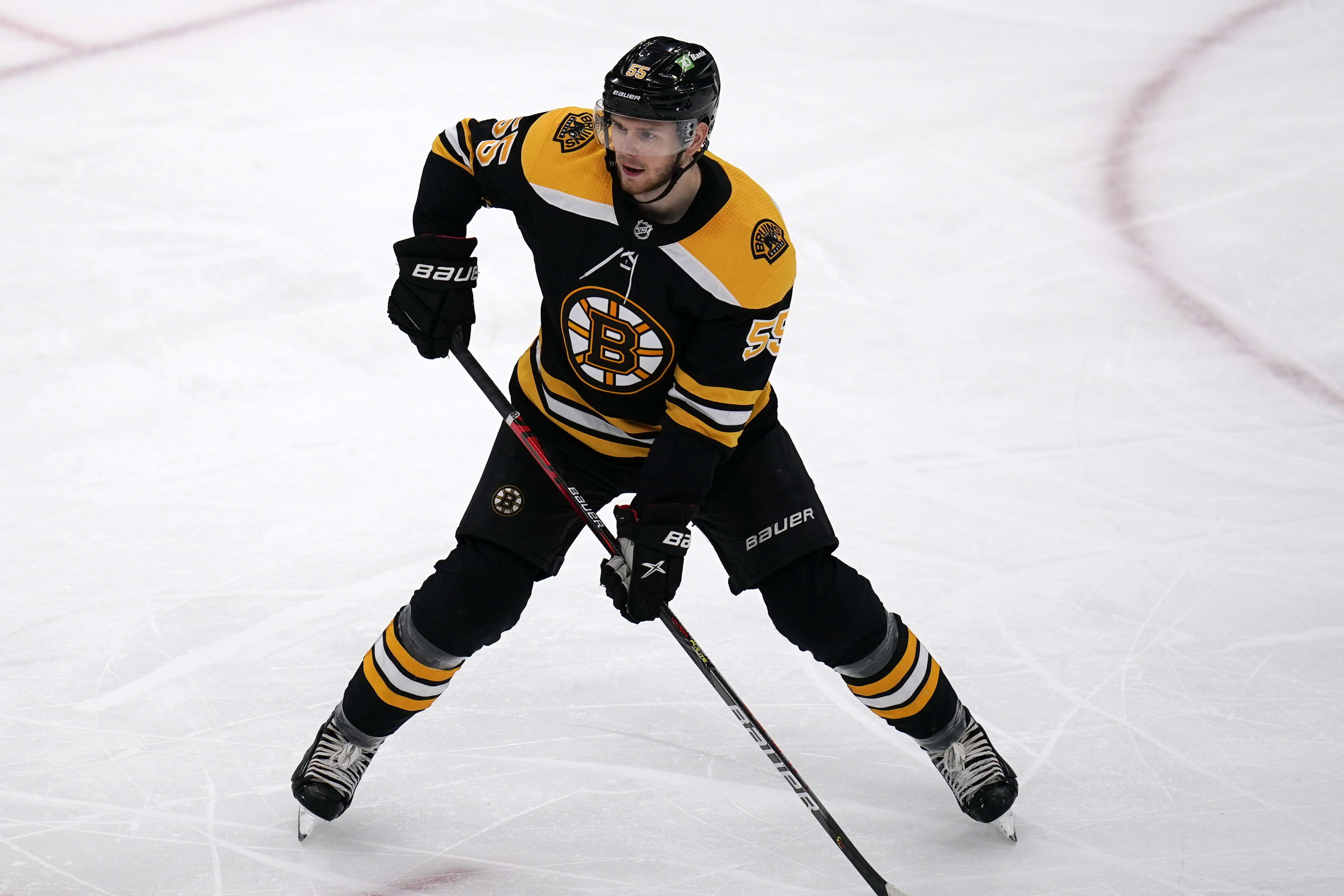 Bruins Notebook Jeremy Lauzon Returns To Practice In Non Contact Jersey Getting Closer To Return Kevan Miller Further Away Masslive Com