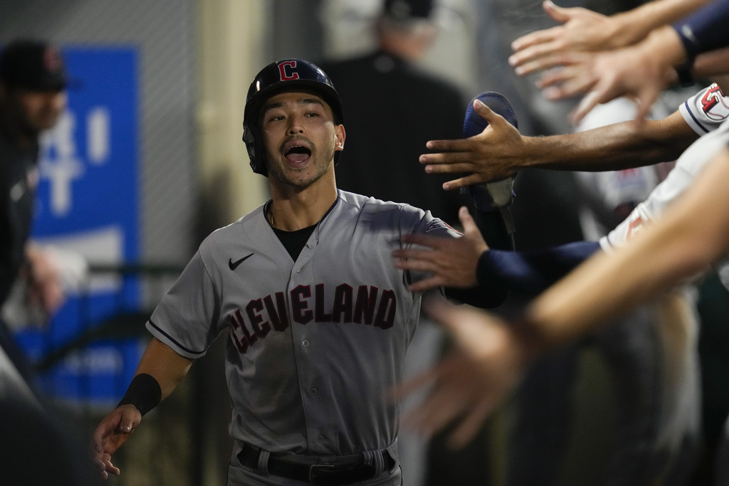 Check out Logan O'Hoppe's home run in yesterday's scrimmage