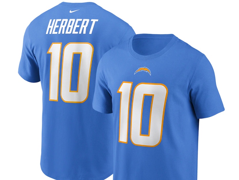 Official chargers jersey online