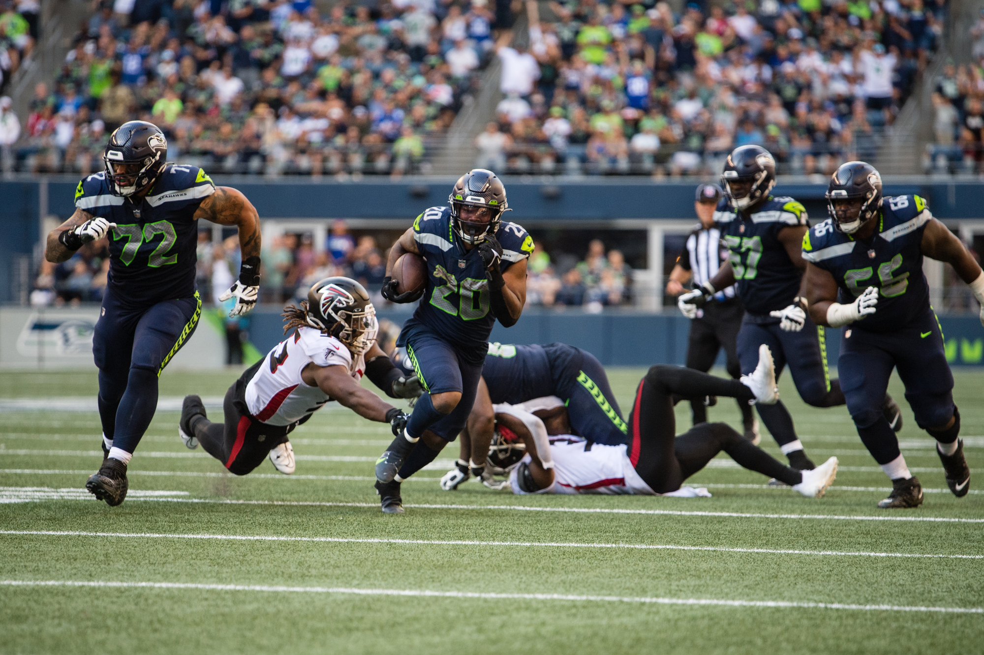 Seattle Seahawks vs. Atlanta Falcons, Sept. 25, 2022 - oregonlive.com