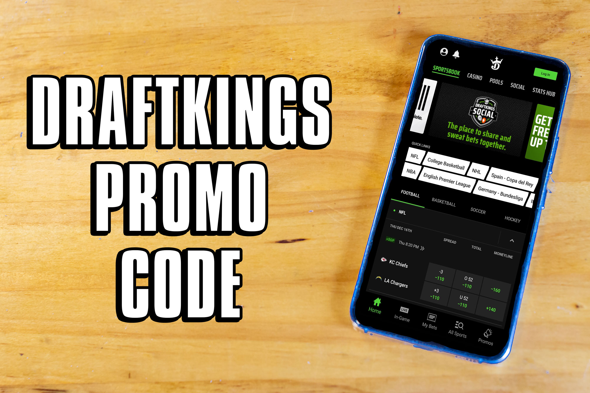 DraftKings Sportsbook Promo Code: $200 Bonus for Seahawks-Giants MNF