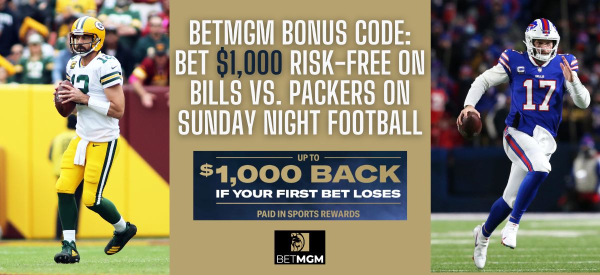 BetMGM bonus code PLAYNJSPORTS for Monday Night Football: Score