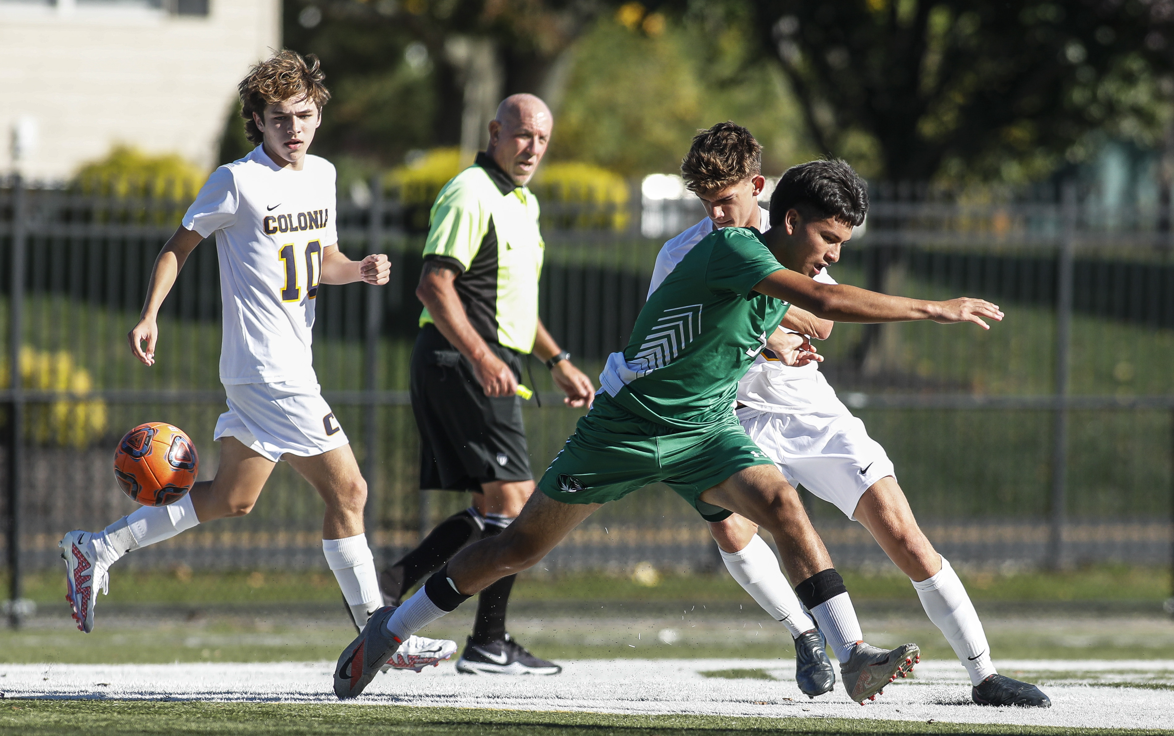 Boys Soccer South Plainfield defeats Colonia 10 in double overtime of