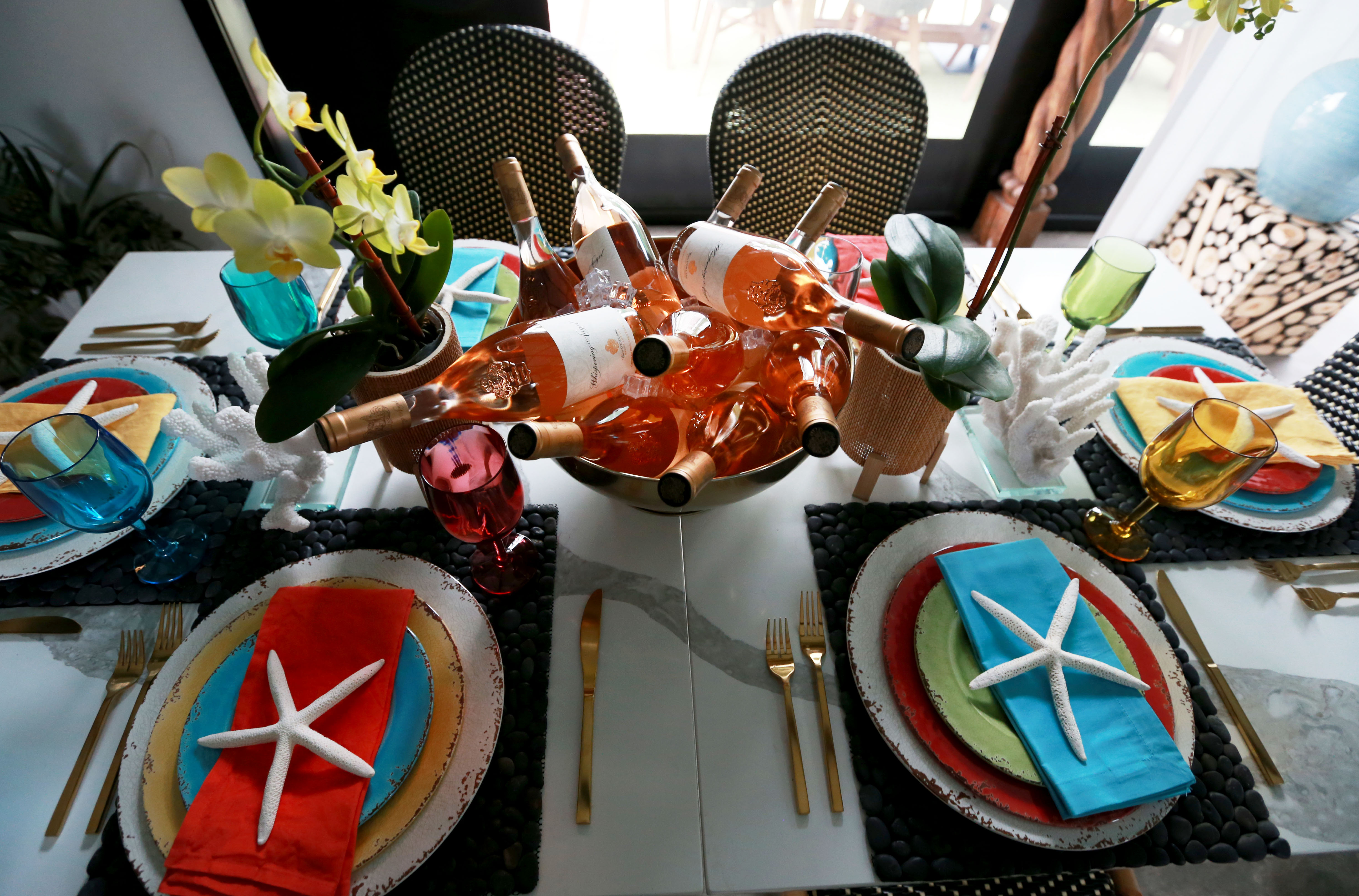 Mansion in May Splendor in September